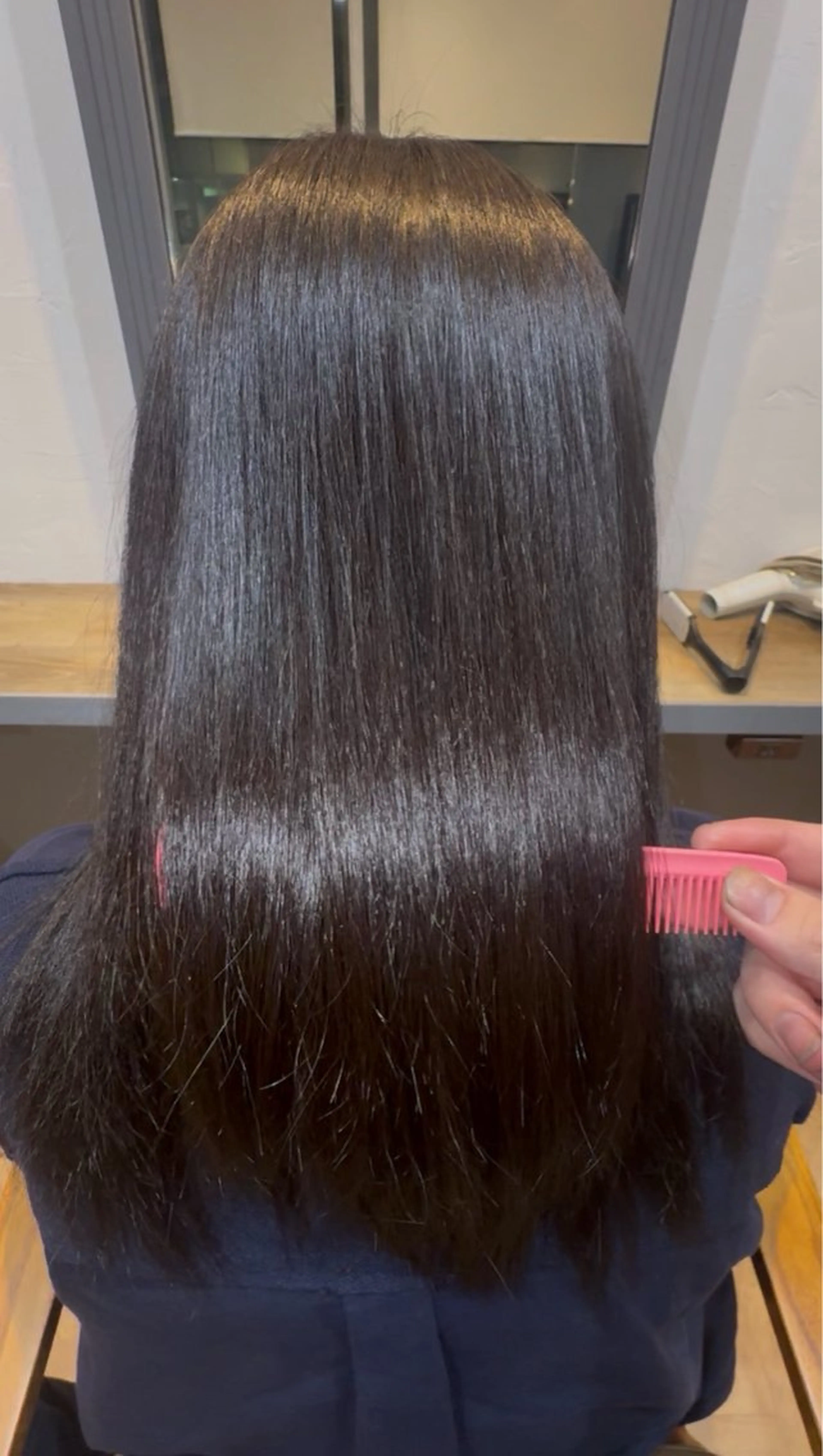 ミディアム ヘアカラー heel SENGAWAのヘアスタイル