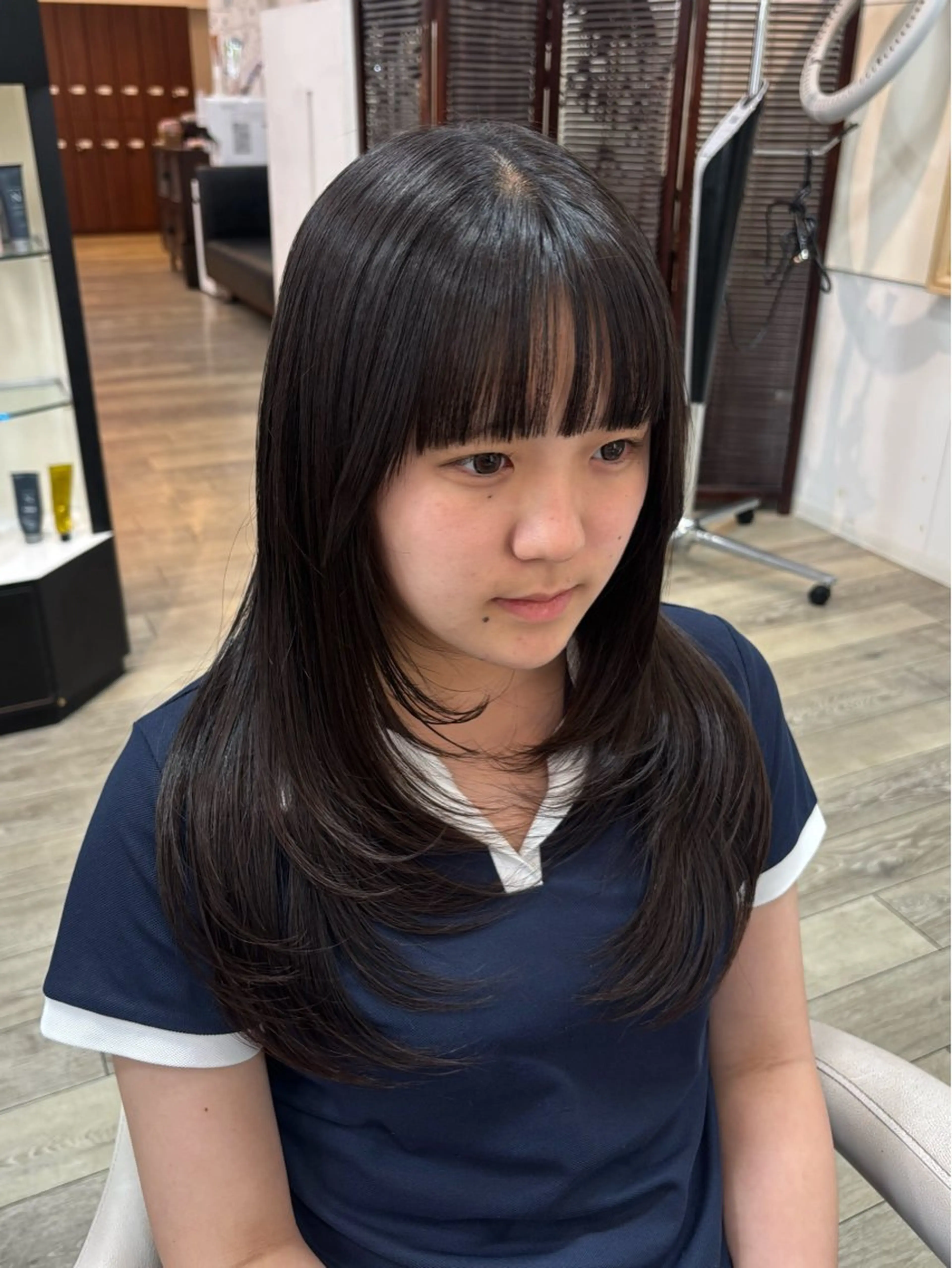 ロング カット さとう さくらのヘアスタイル