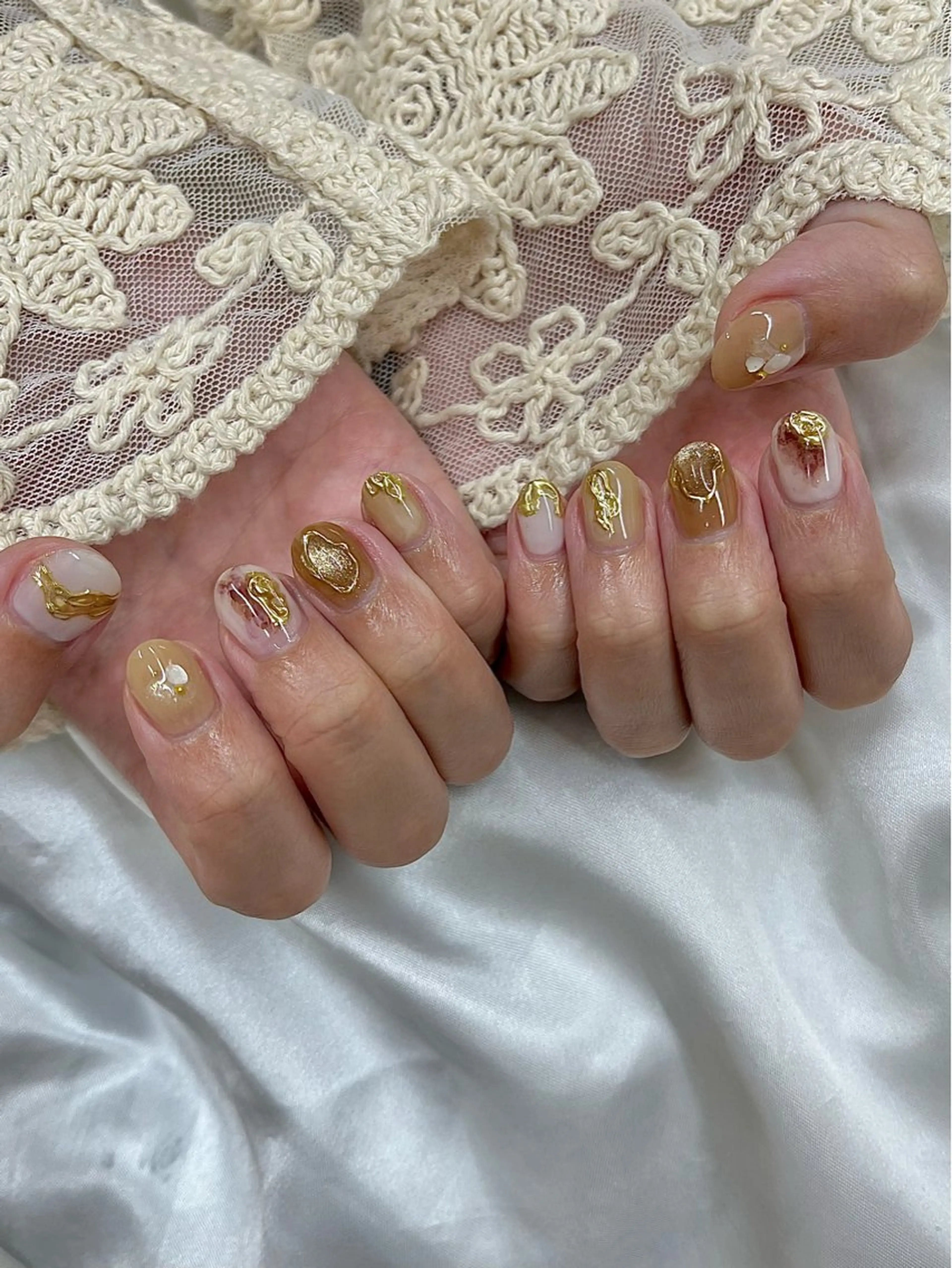 ネイル ハンドネイル フットネイル Nailsalon Fave/Rinaのネイルデザイン
