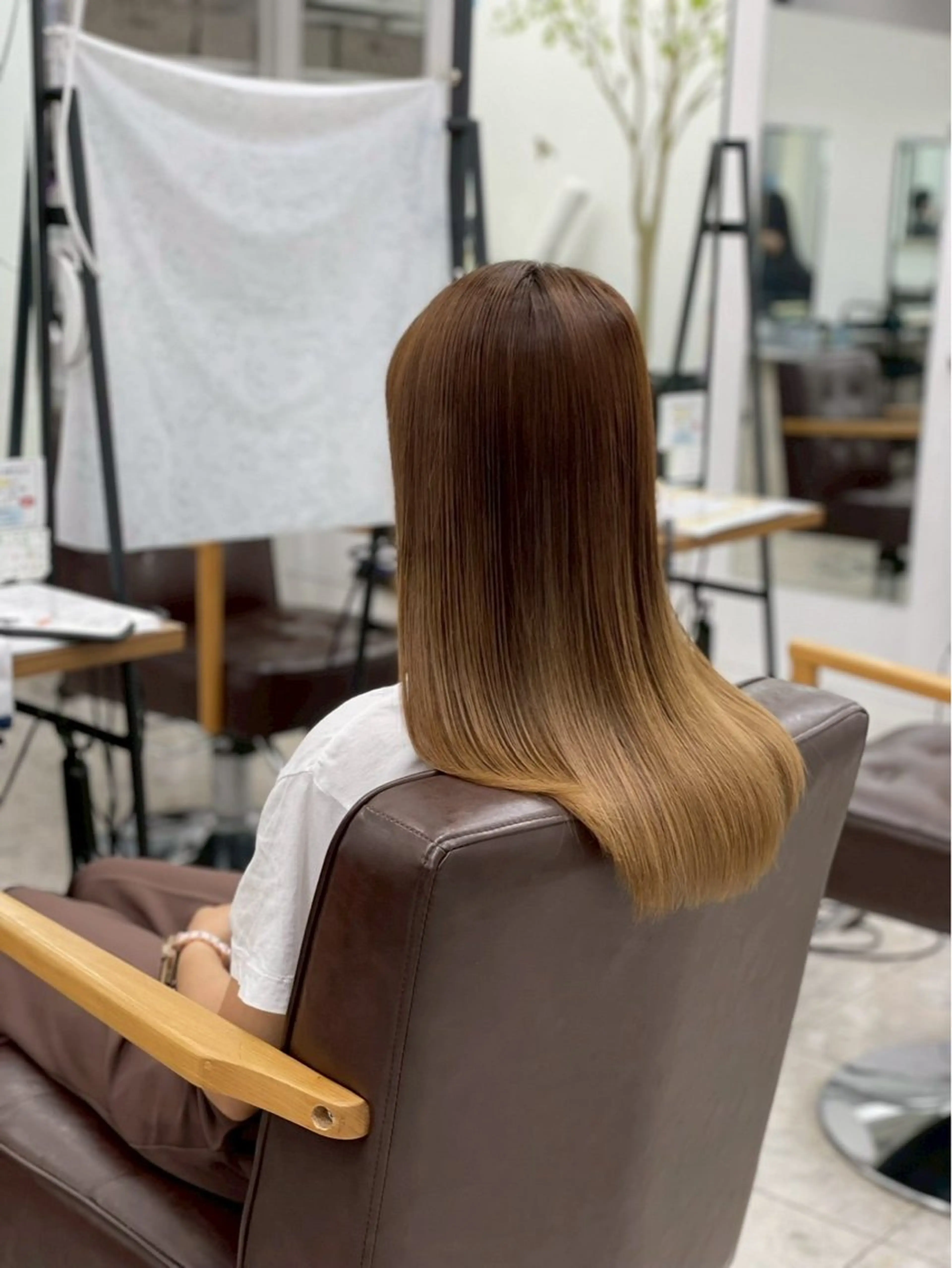 ロング 男性女性カットモデル 募集中西郷桃代のヘアスタイル