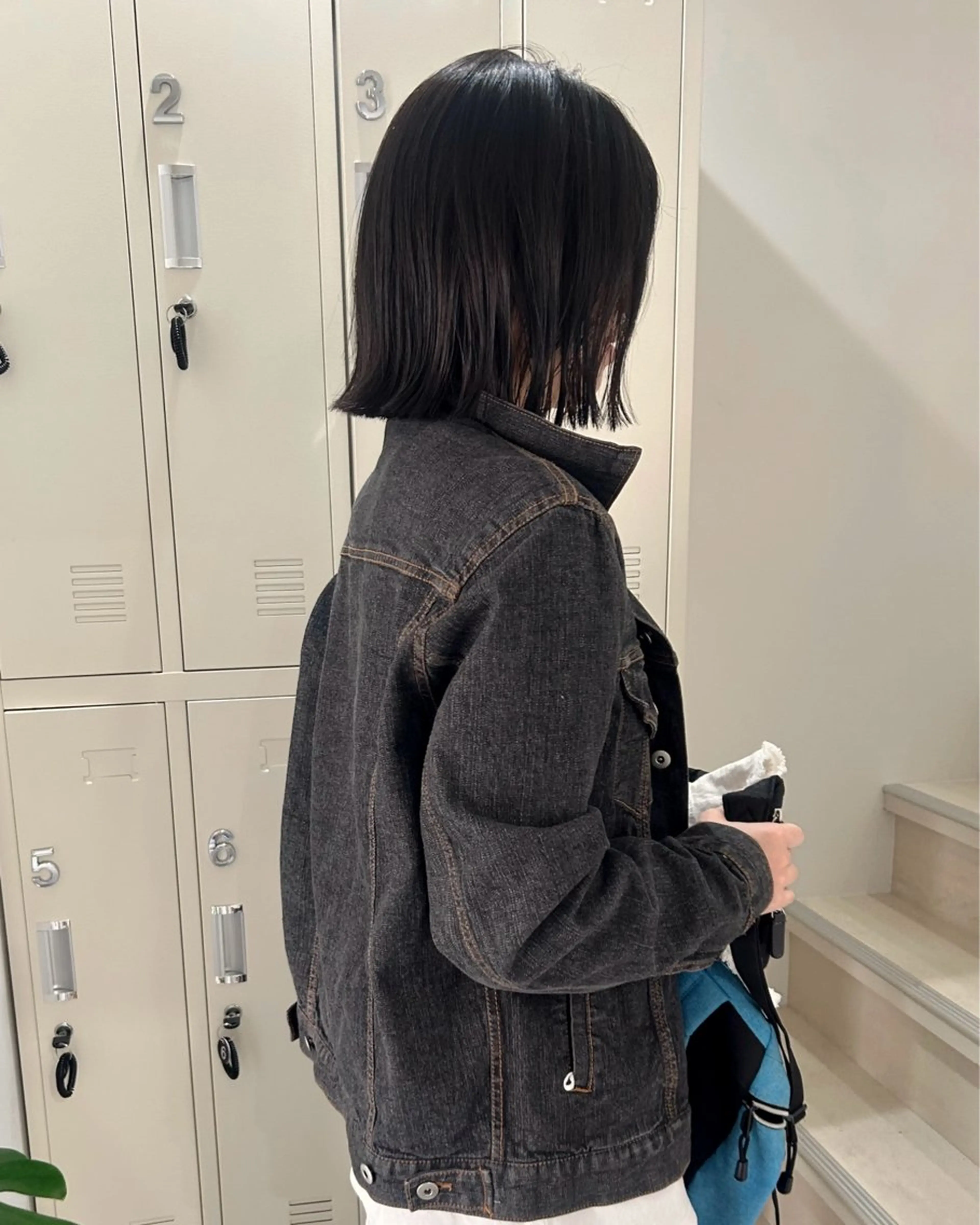 ミディアム ボブ 外ハネヘア 江坂/レイヤー/ボブ nacaのヘアスタイル