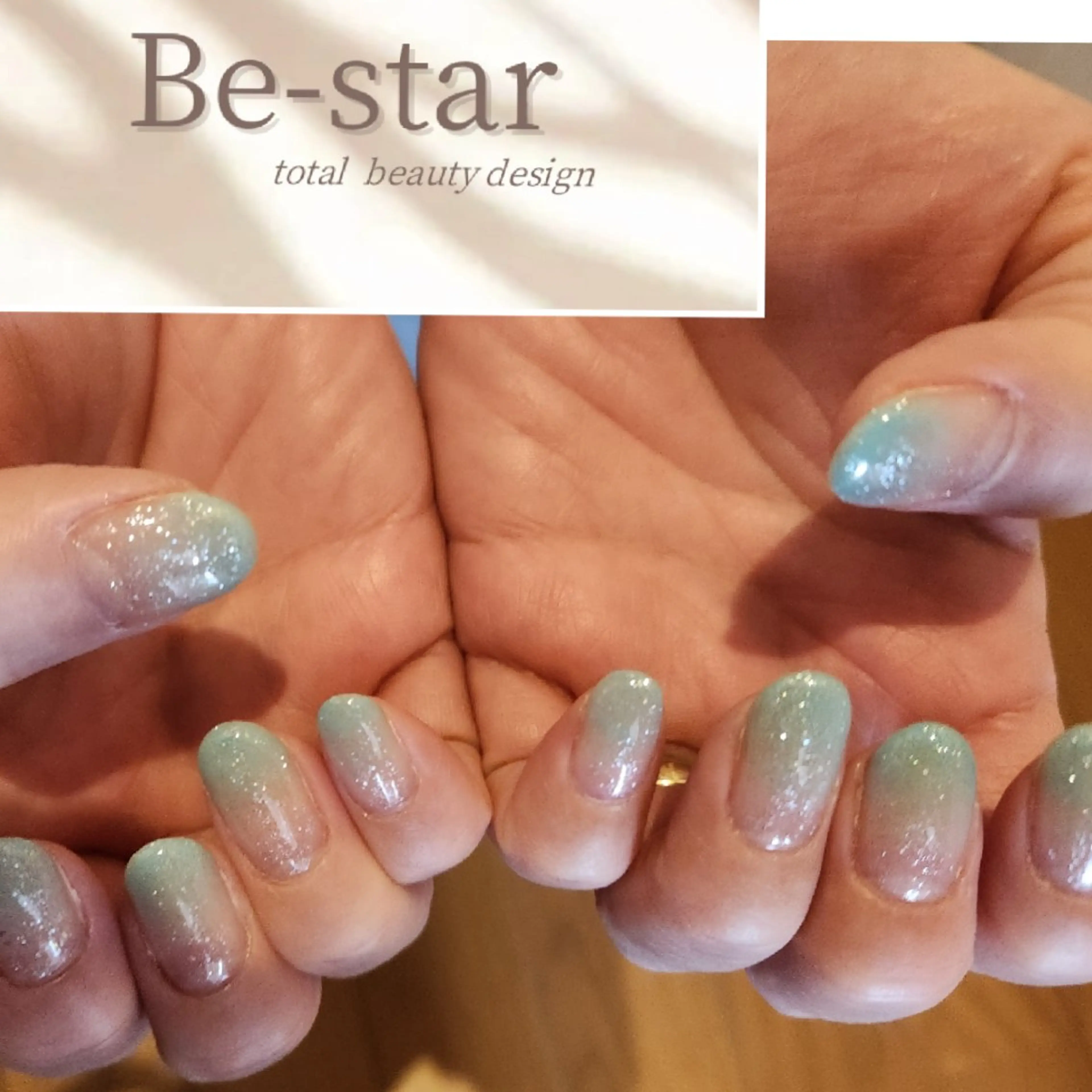 ネイル グラデーション ラメ(グリッター) ma sumiのネイルデザイン