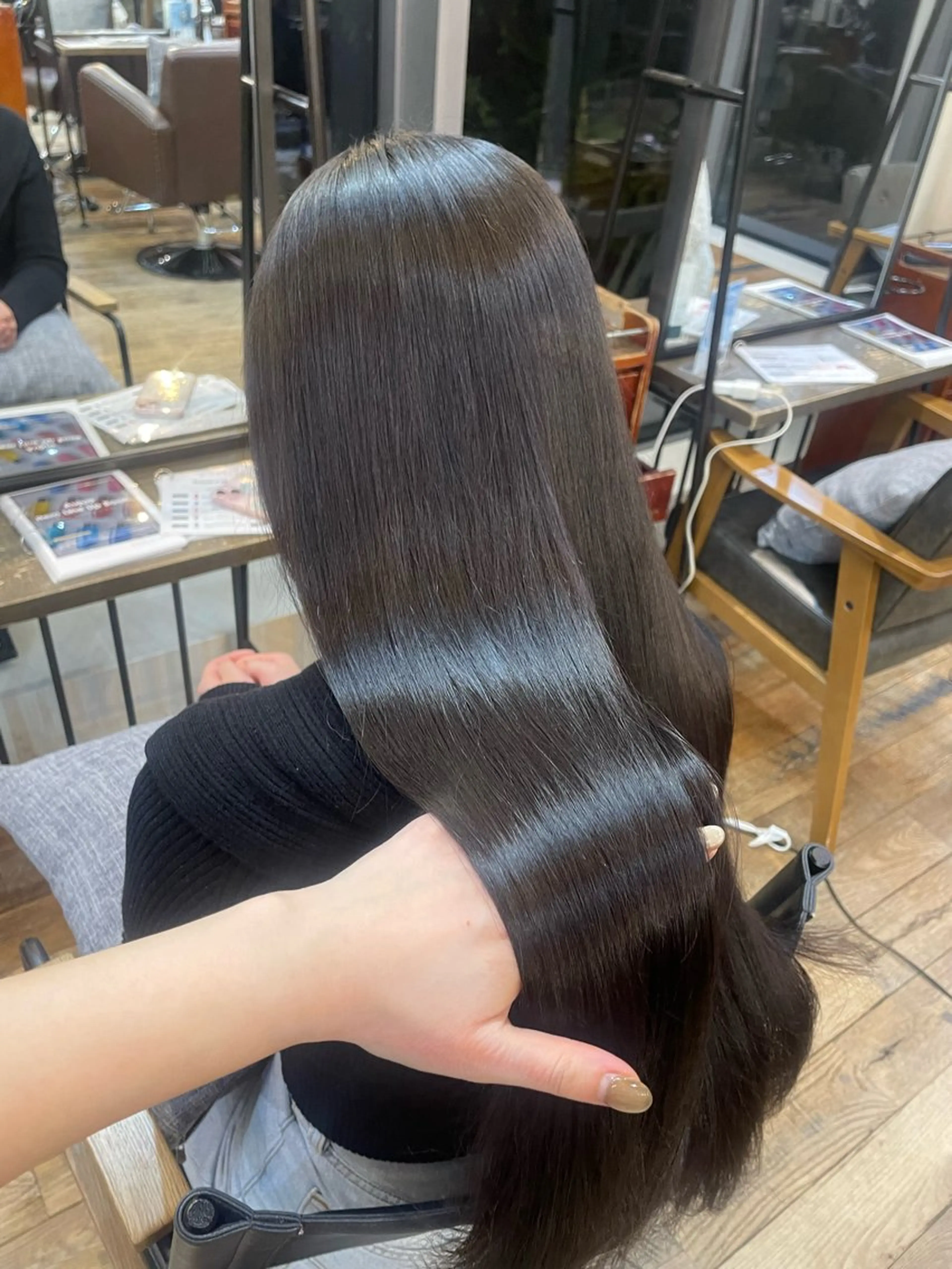 縮毛矯正 kahona/カラー /パーマ/銀座のヘアスタイル