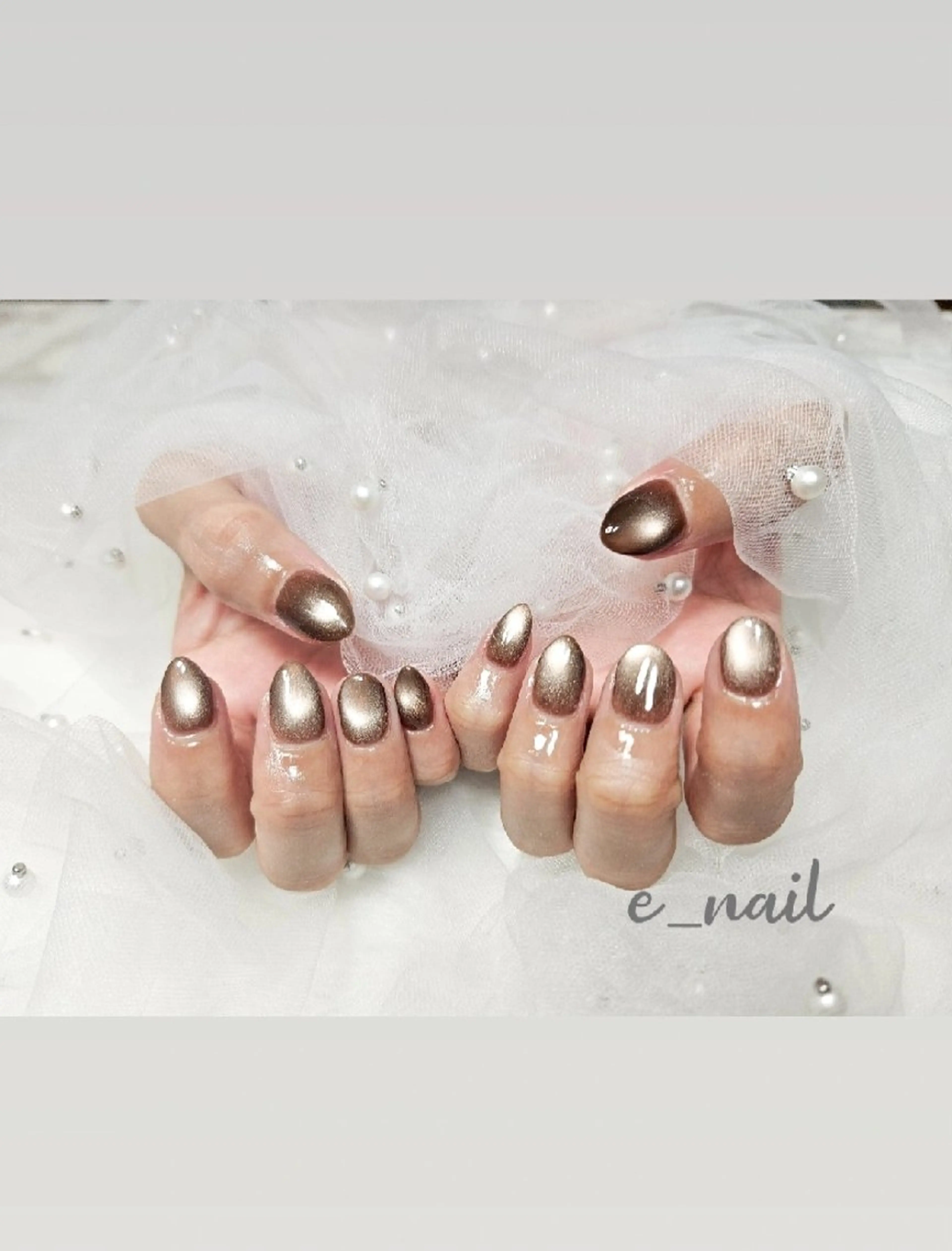 ネイル e_nail🍀自宅 サロン八潮eri☆　のネイルデザイン