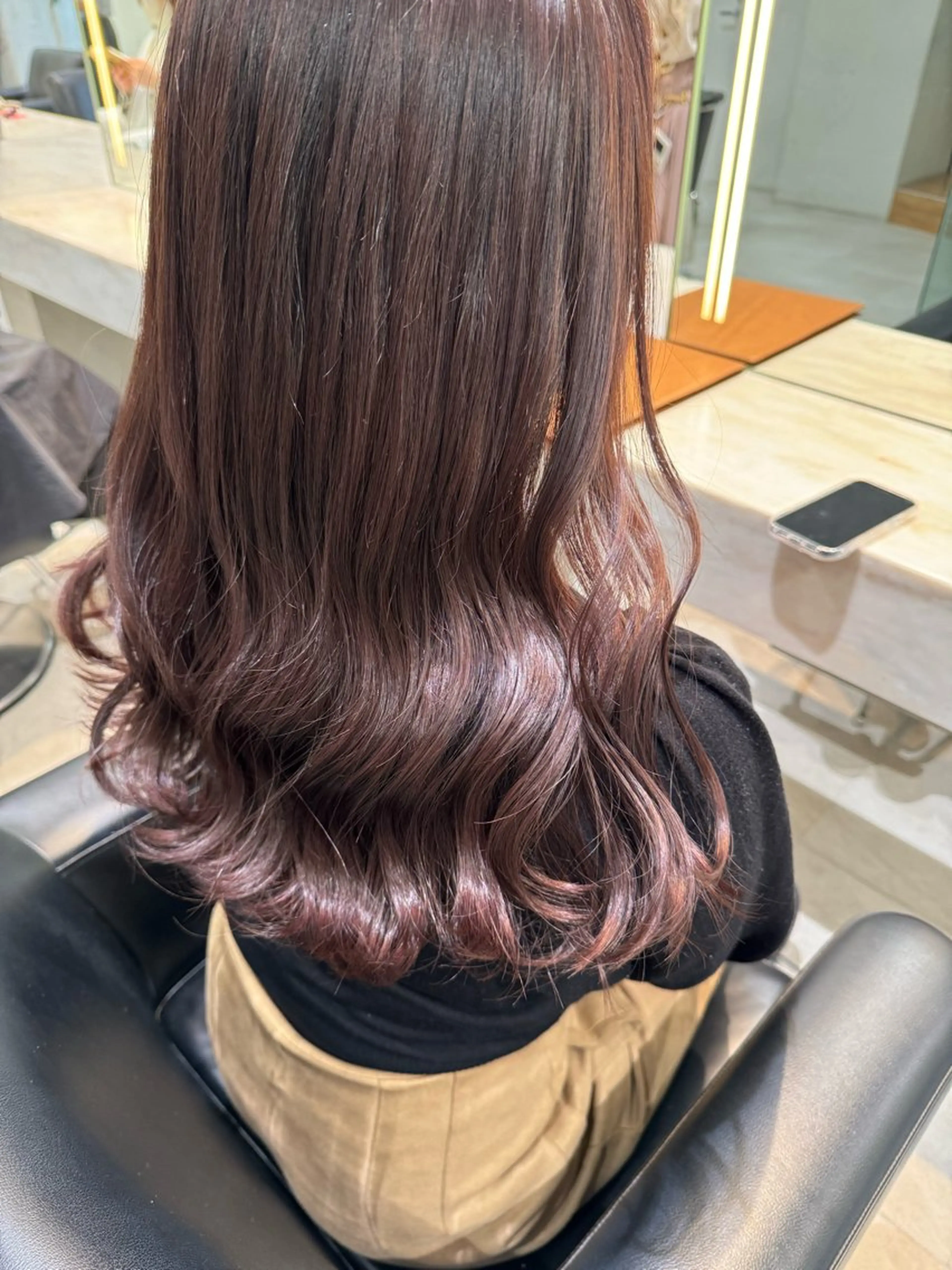 カラー ブリーチ ラベンダーカラー ブリーチなしカラー 🍪ﾖｼｲﾊﾙﾈ🍪 ﾗﾍﾞﾝﾀﾞｰｶﾗｰのヘアスタイル