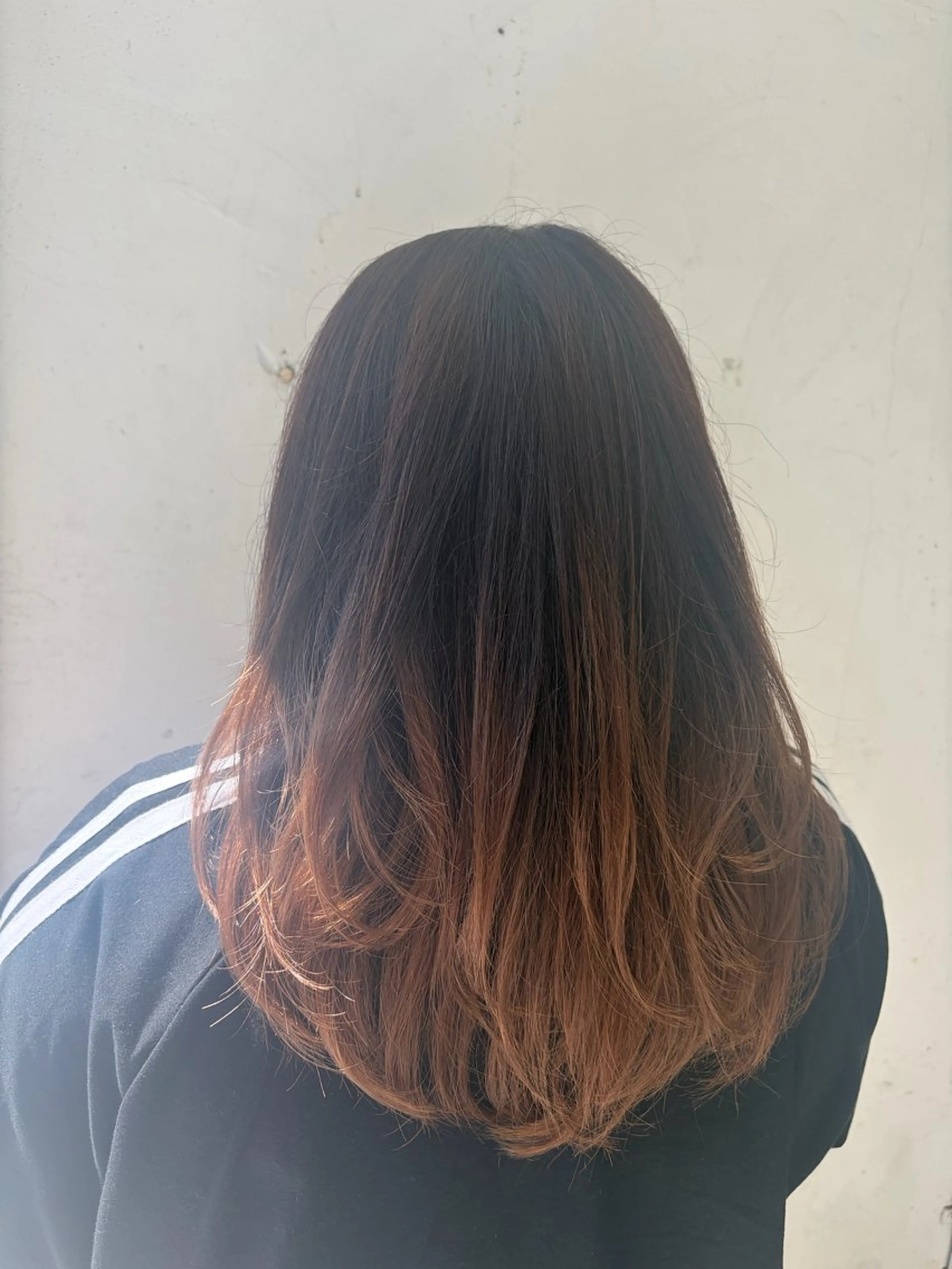 ミディアム 【無料】カット いながわゆあのヘアスタイル