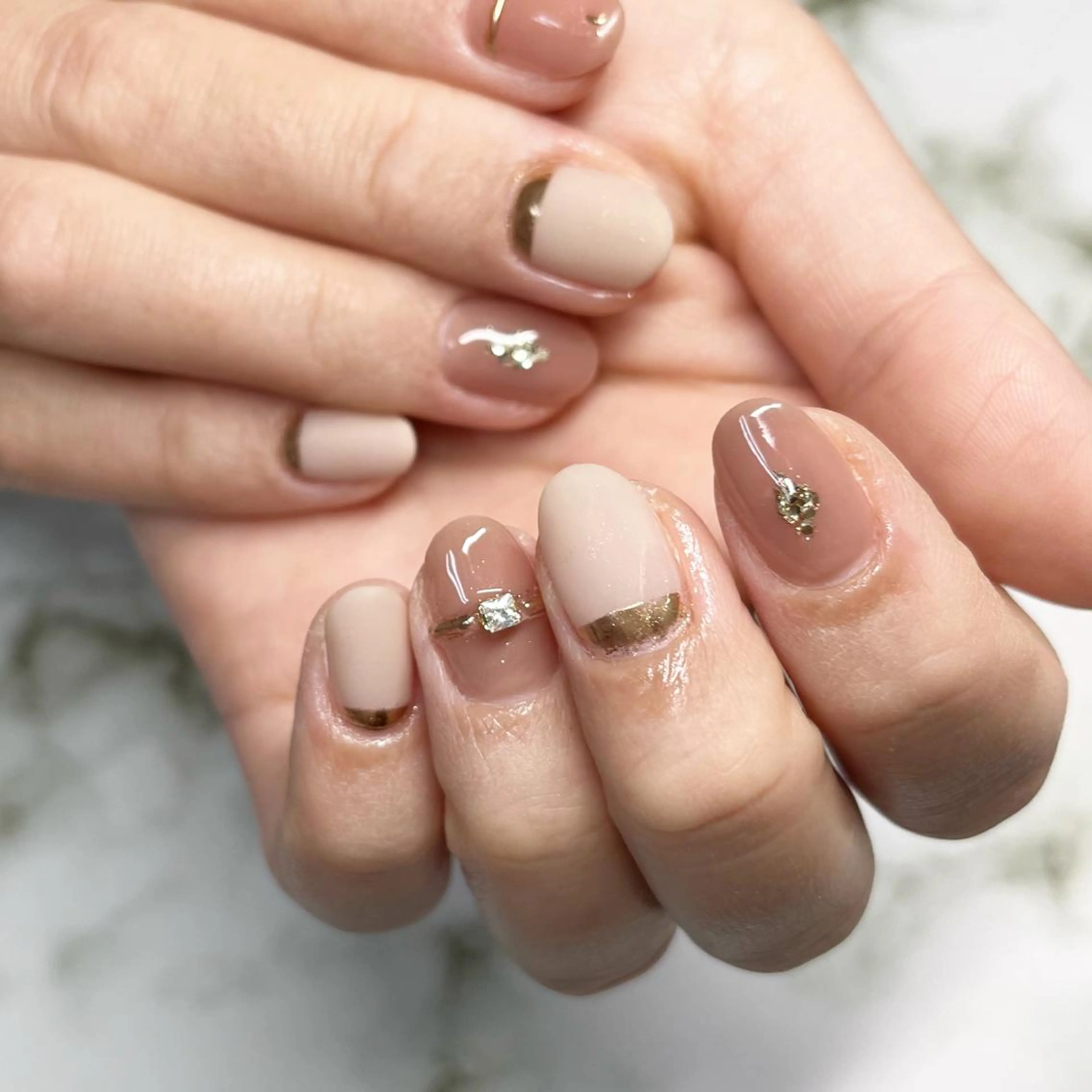 ネイル 持ち込み ハンドネイル Jasmine NAILのネイルデザイン