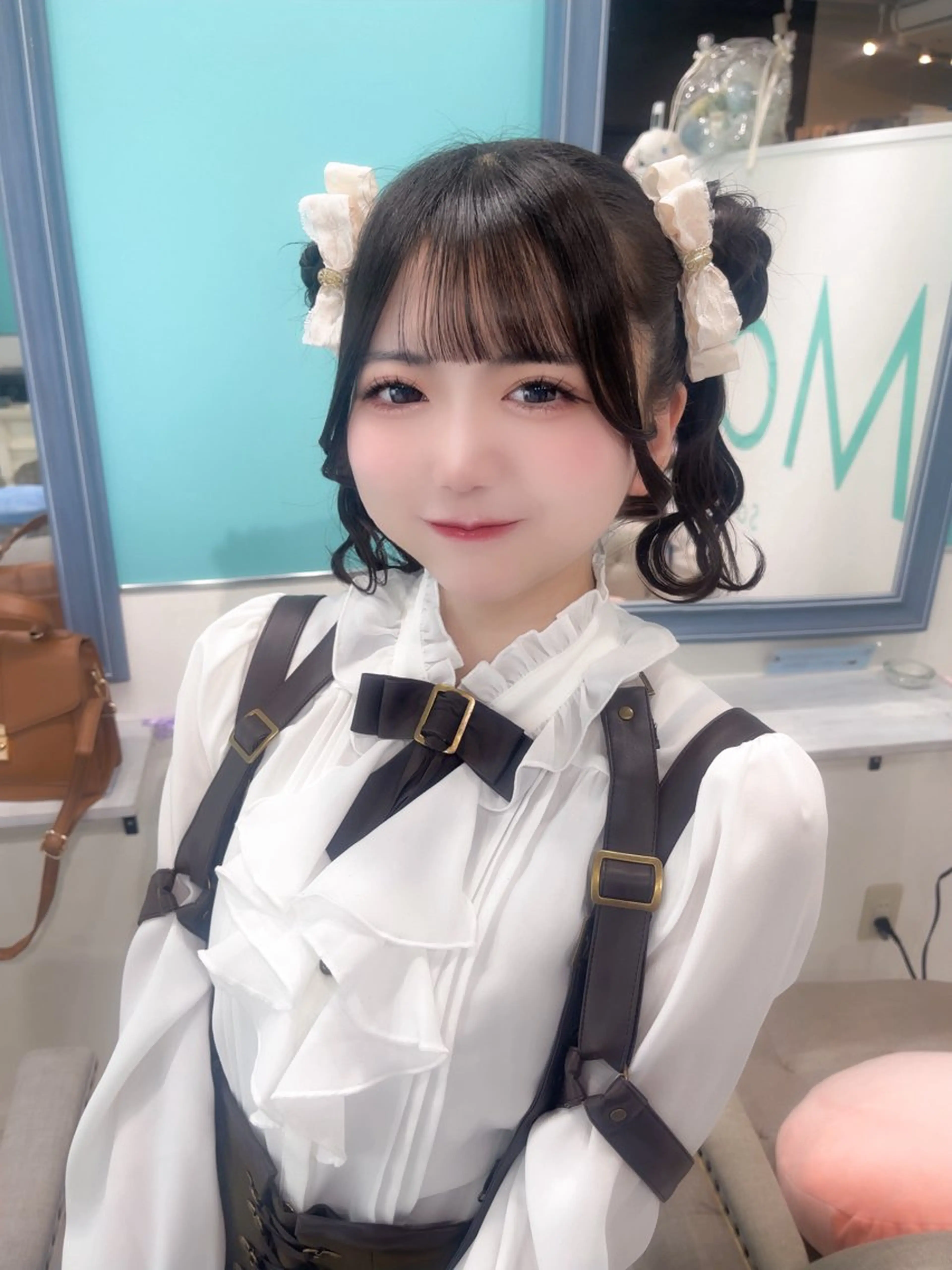 セミロング ヘアアレンジ ヘアセット ☁️hinako☁️ 1HAVANAのヘアスタイル