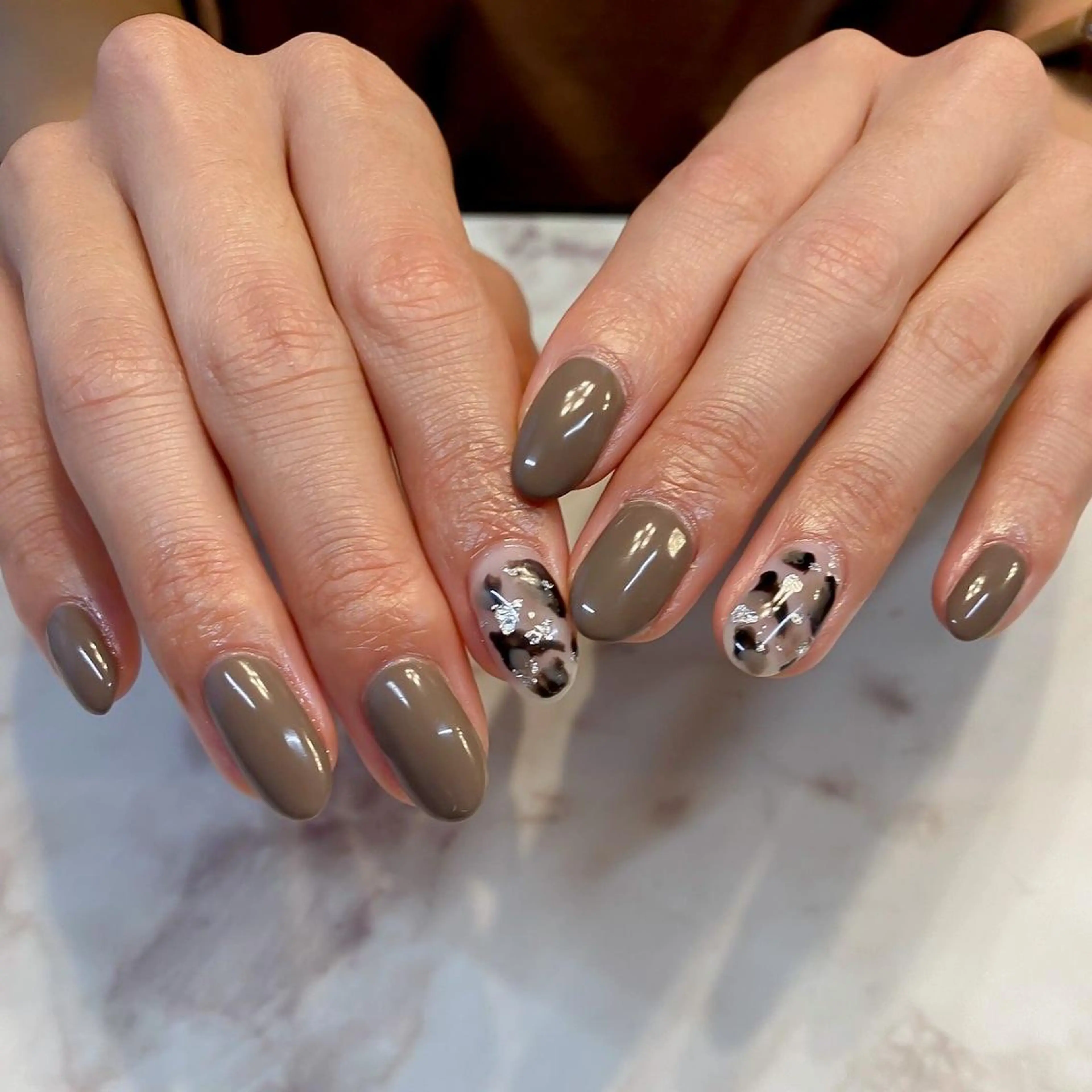 ネイル アートネイル ジェルネイル ニュアンスネイル パラジェル Nailist Honamiのネイルデザイン