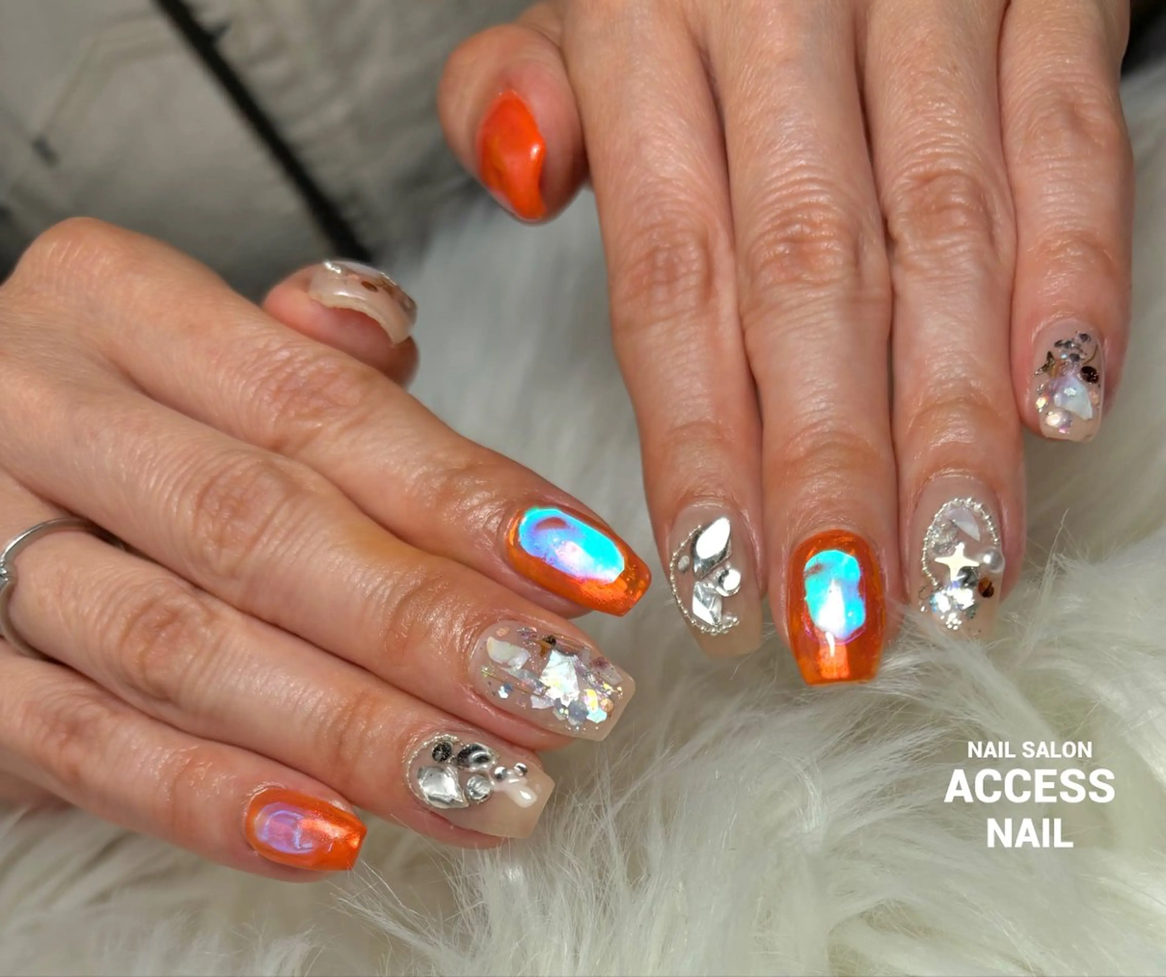 ネイル access nailのネイルデザイン