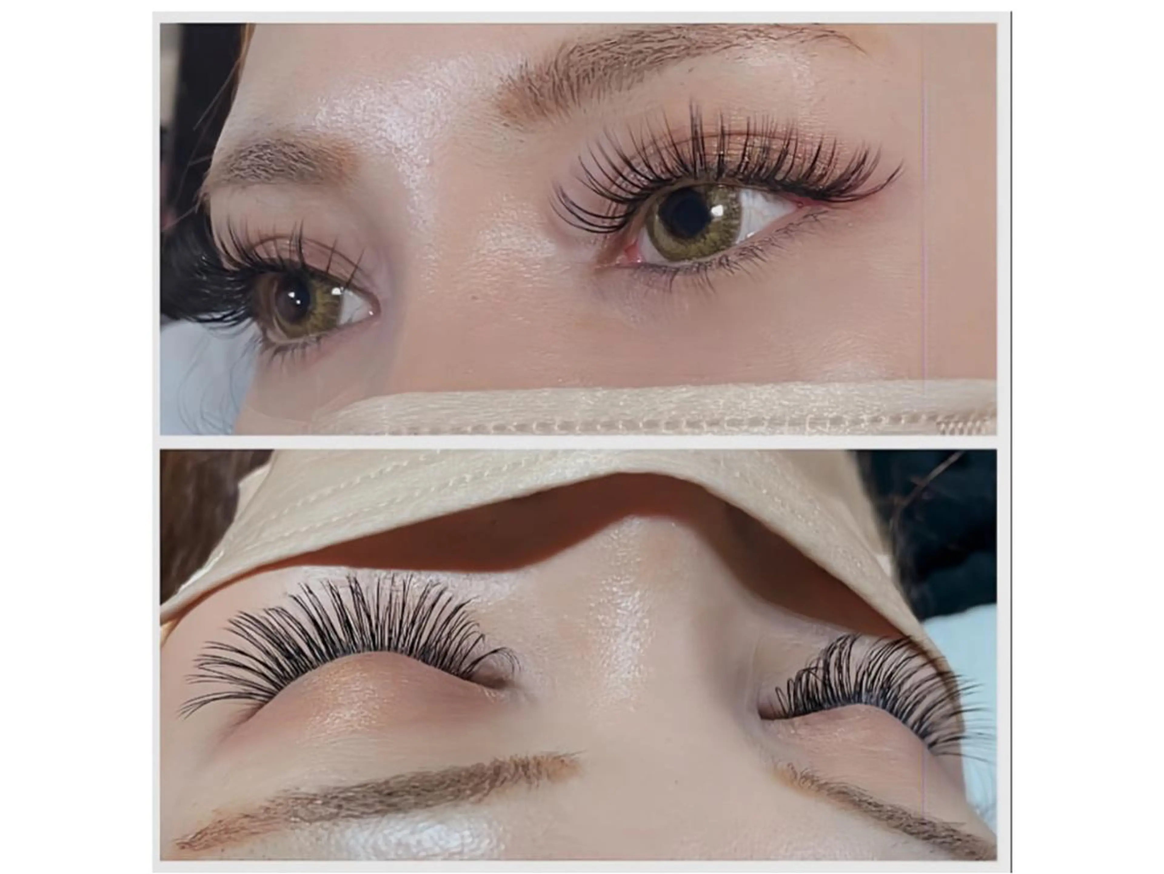 LEDマツエク フラットラッシュ160本11000円→7500円！！　束感仕上げ無料の写真