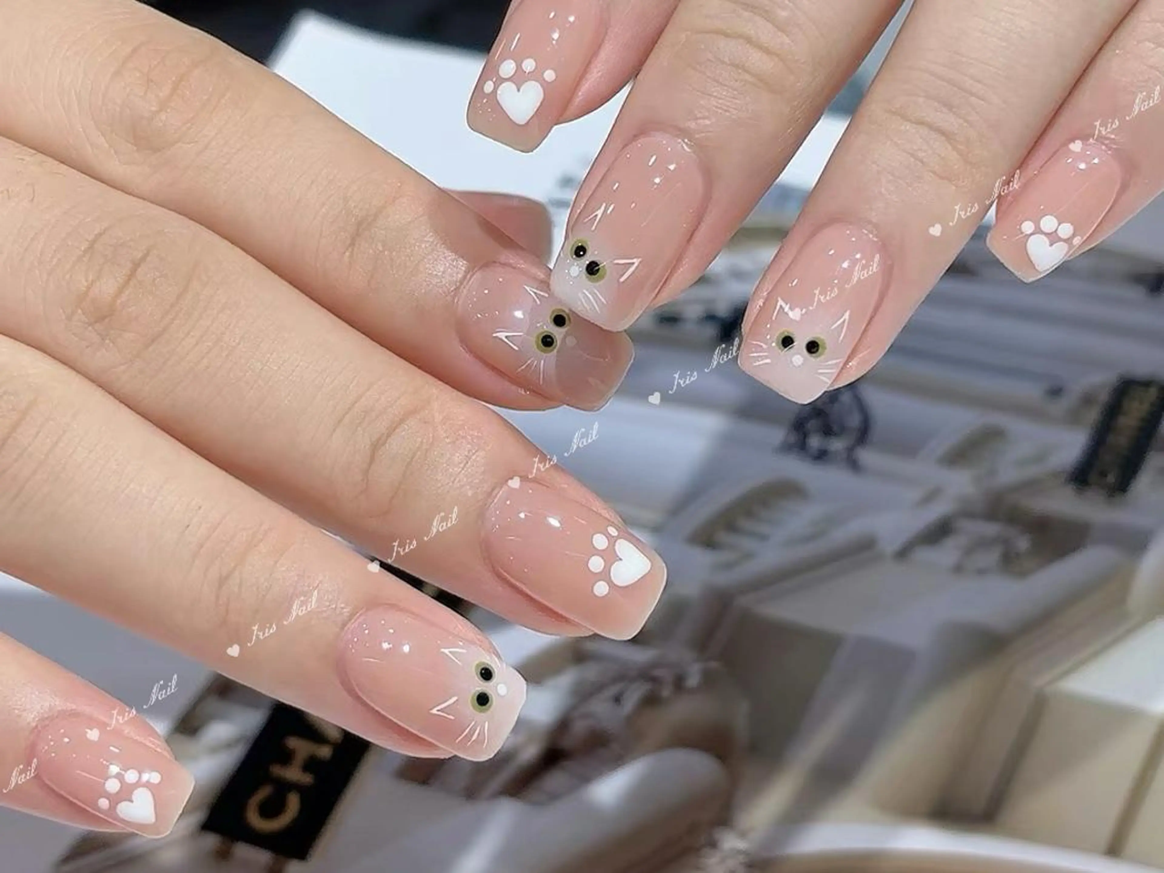 ネイル グラデーション ハンドネイル ハンドケア 🍒IRIS Nail🌸のネイルデザイン