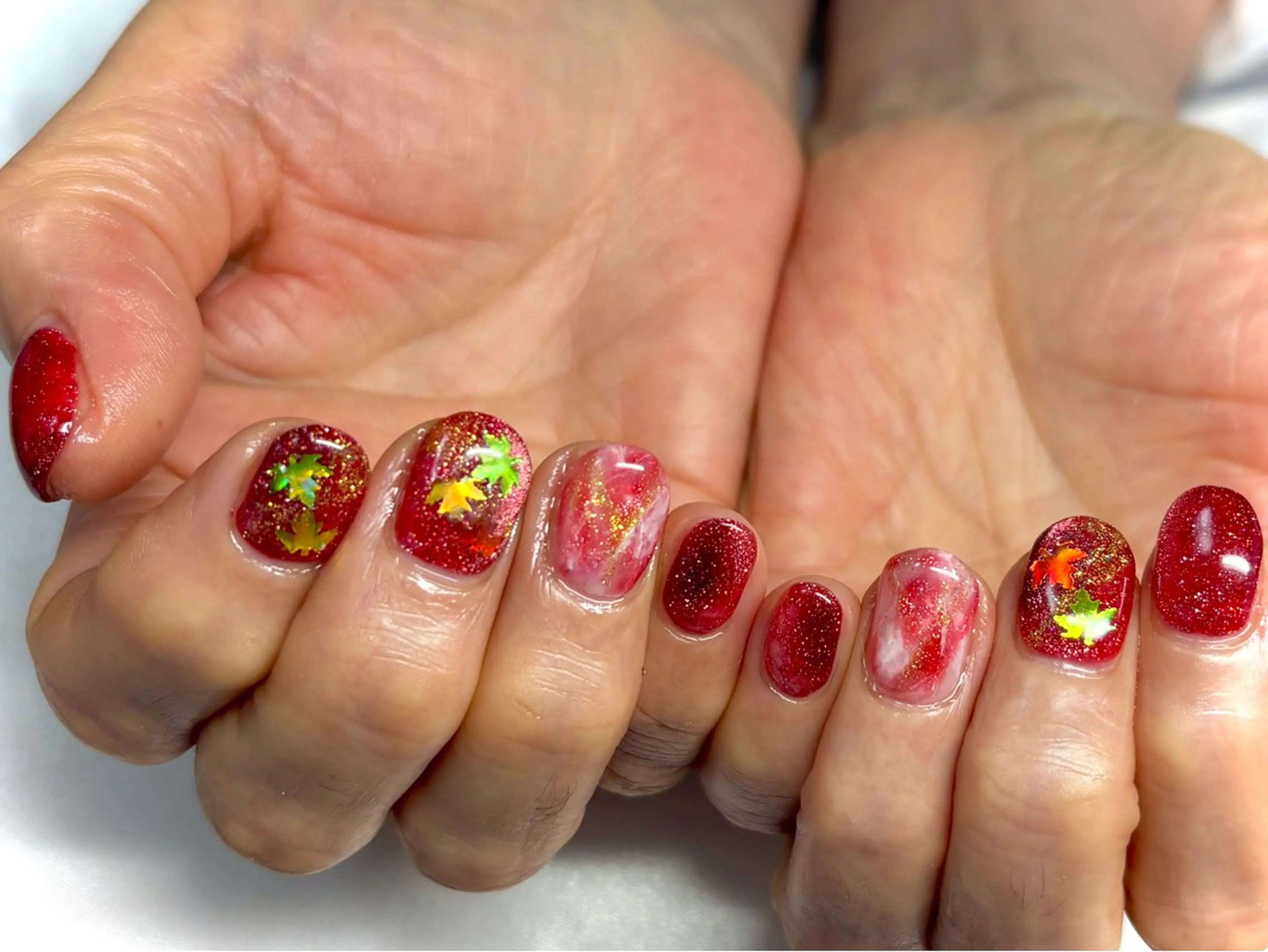 ネイル ハンドネイル Nail salon Cielel⟡Ayaのネイルデザイン