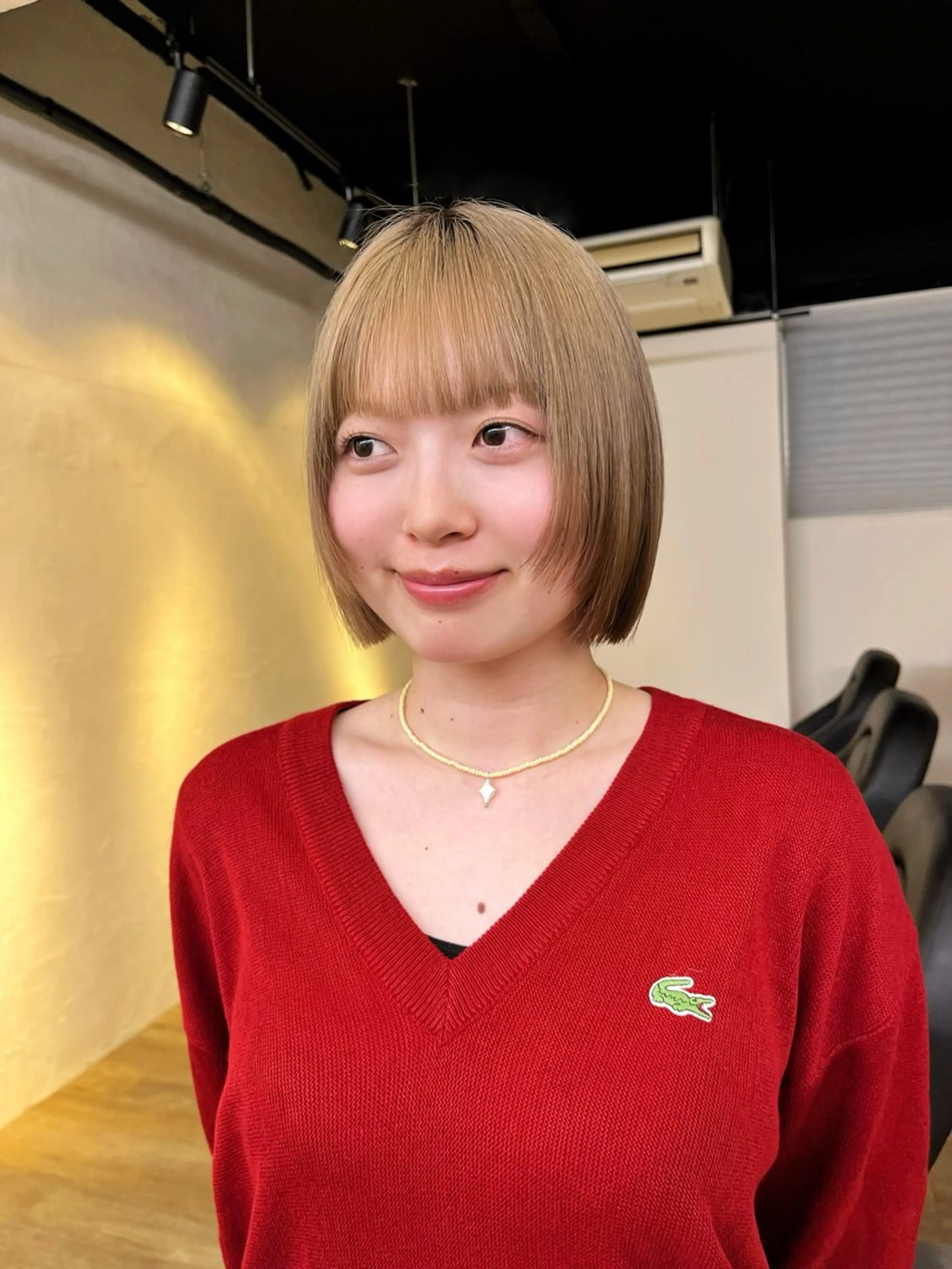 ショート 加藤好/ボブ /レイヤー/暖色🧡のヘアスタイル