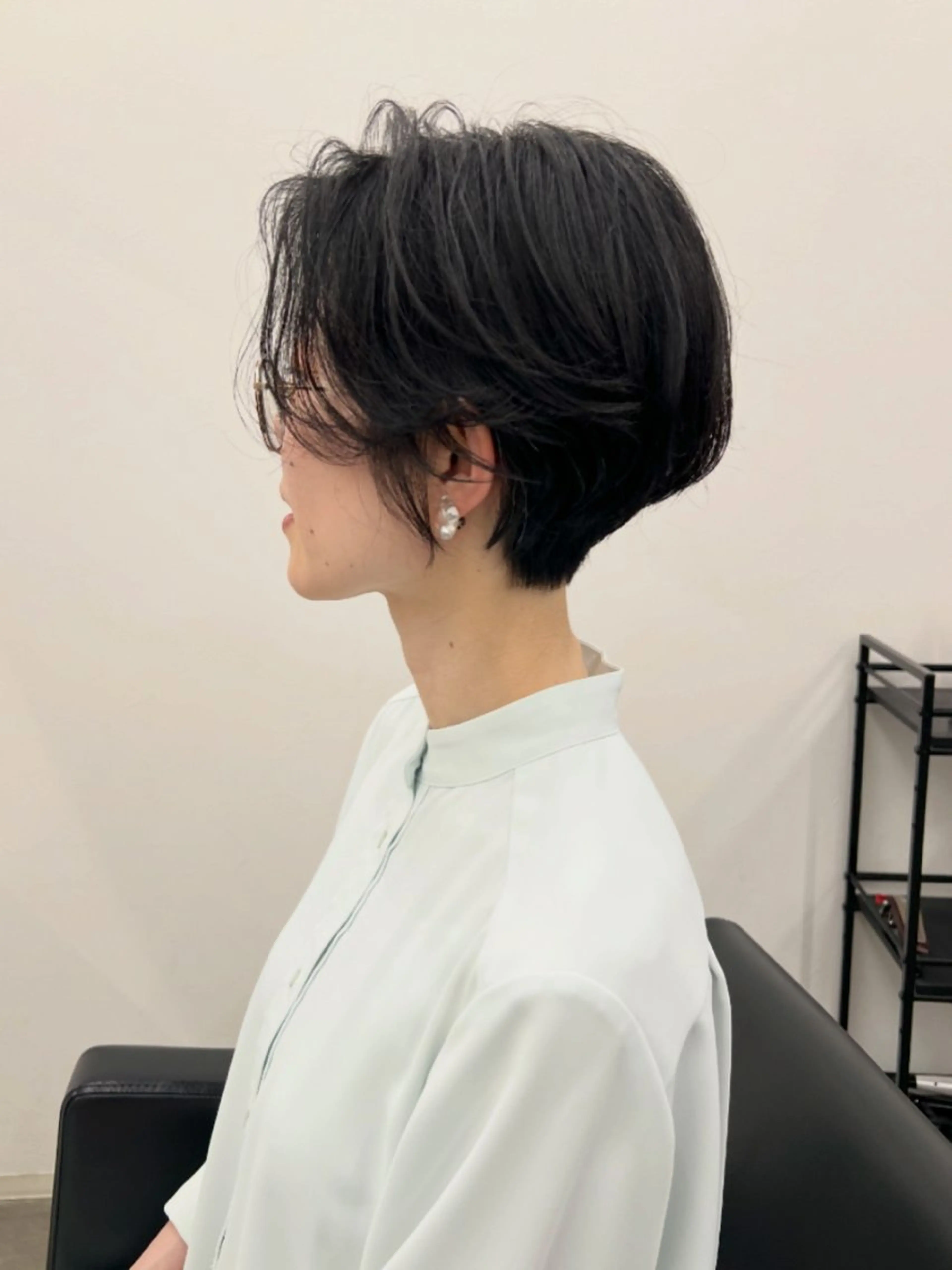 ショート くせ毛 ショートヘア カット 【モエカ】グランジ ウルフ/ハイトーンのヘアスタイル