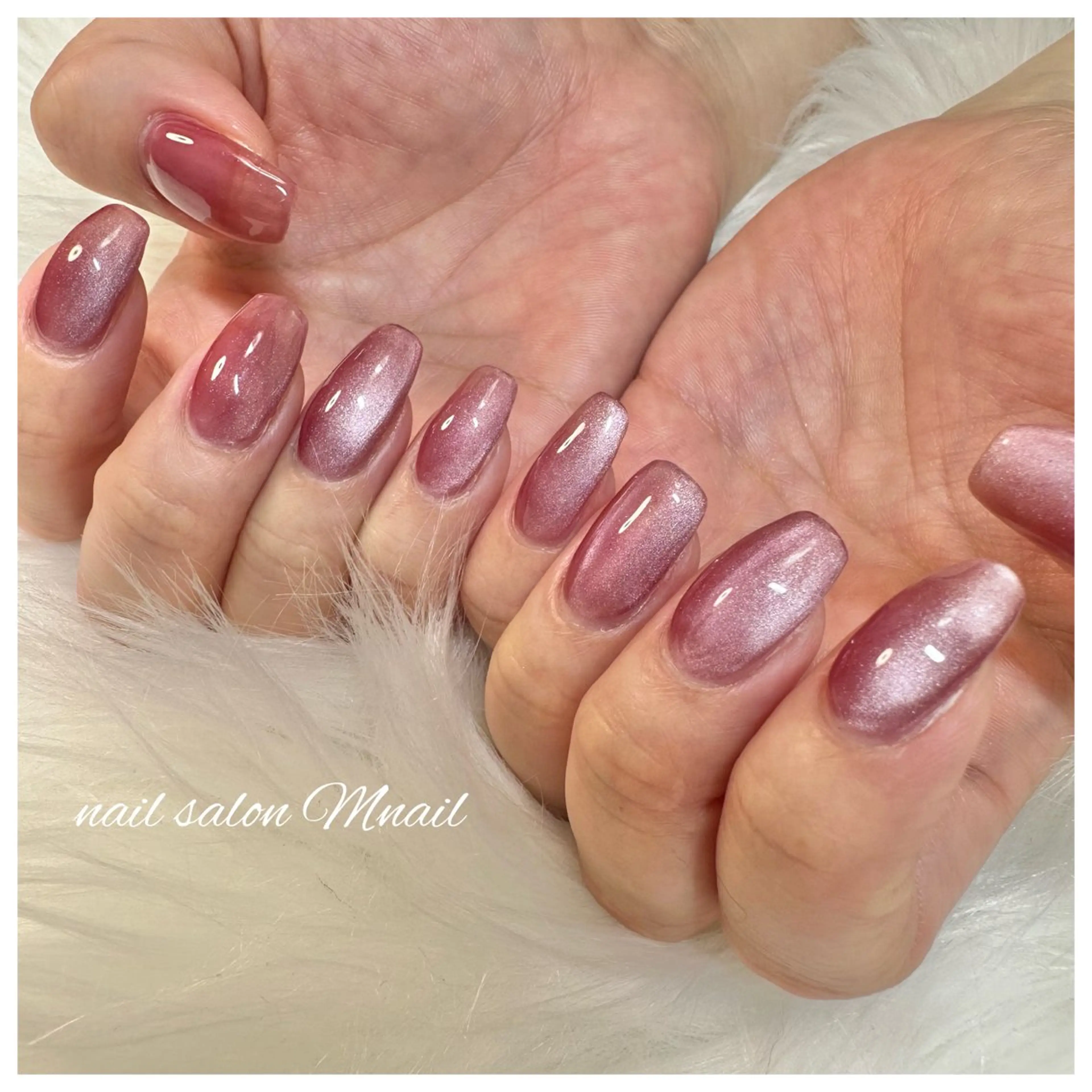 ネイル マグネットネイル ハンドネイル ハンドケア Mnail ちひろのネイルデザイン