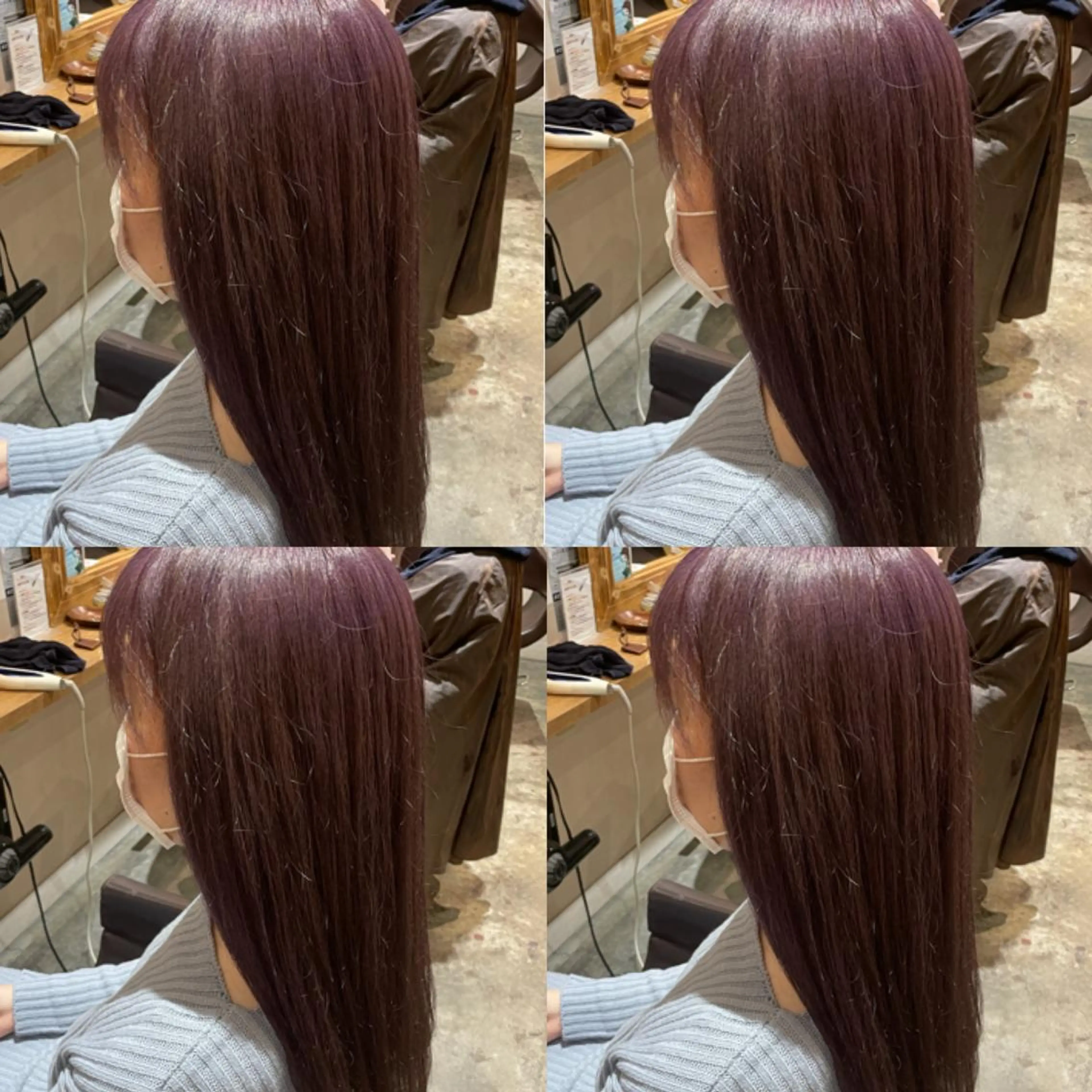 ロング カラー Minami. 🩵 再現性特化ヘアのヘアスタイル