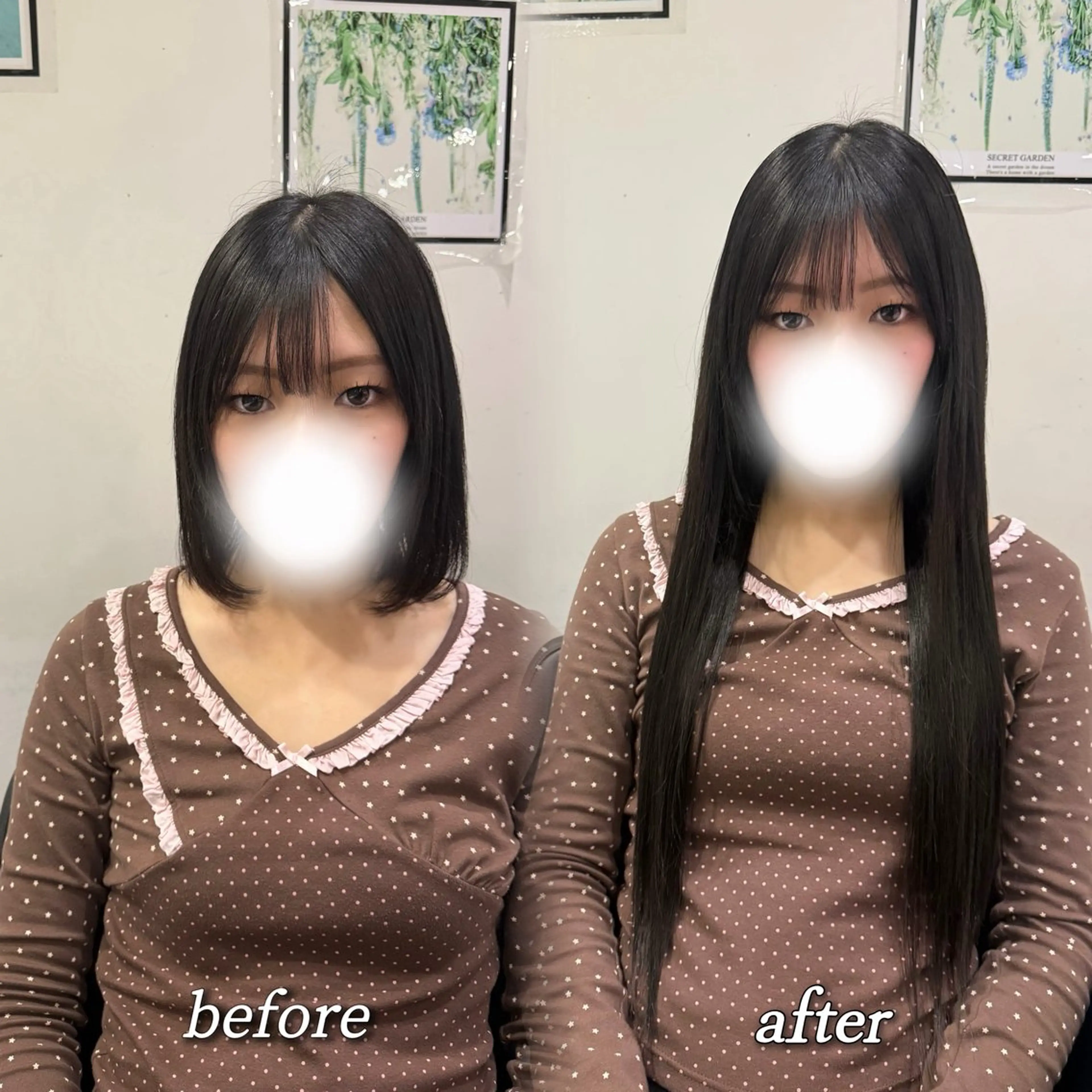 ロング エクステ 🦋REISA🦋 エクステ×ハイトーンのヘアスタイル