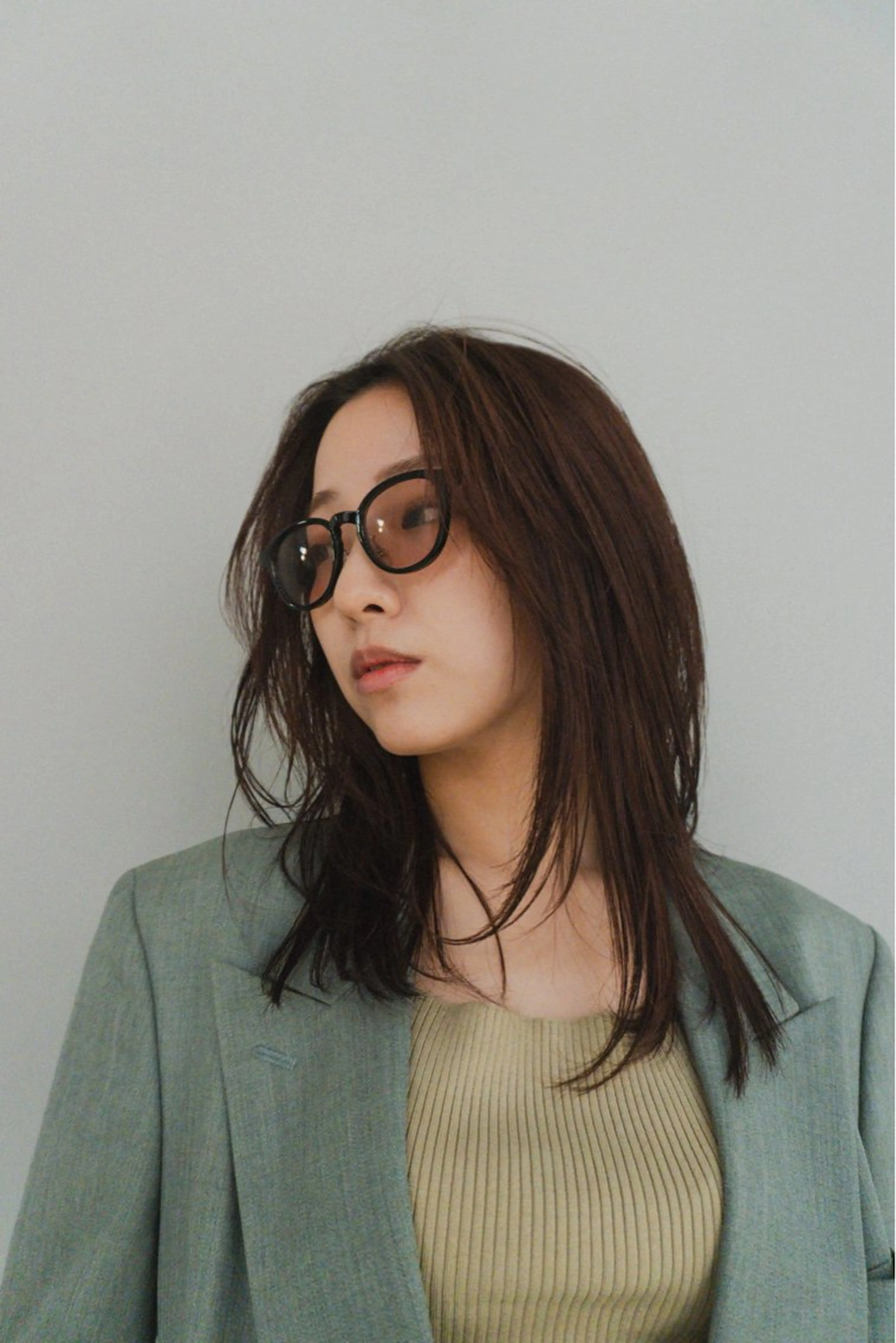 ミディアム レイヤーカット 🌿ボブ パーマ高橋啓太🌿のヘアスタイル