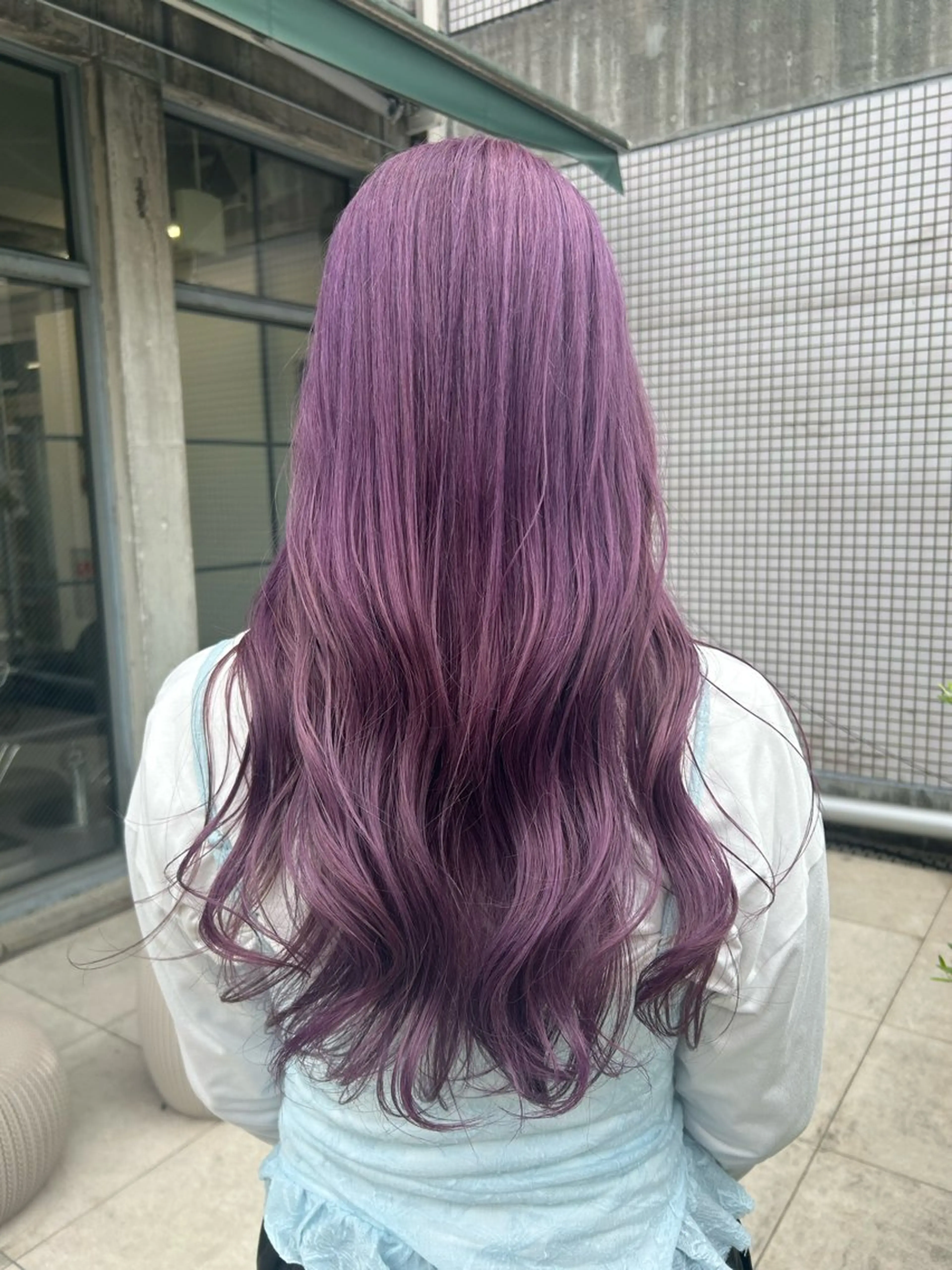 ロング カット ヘアカラー トリートメント 似合わせカラー ブリーチ/店長レンのヘアスタイル