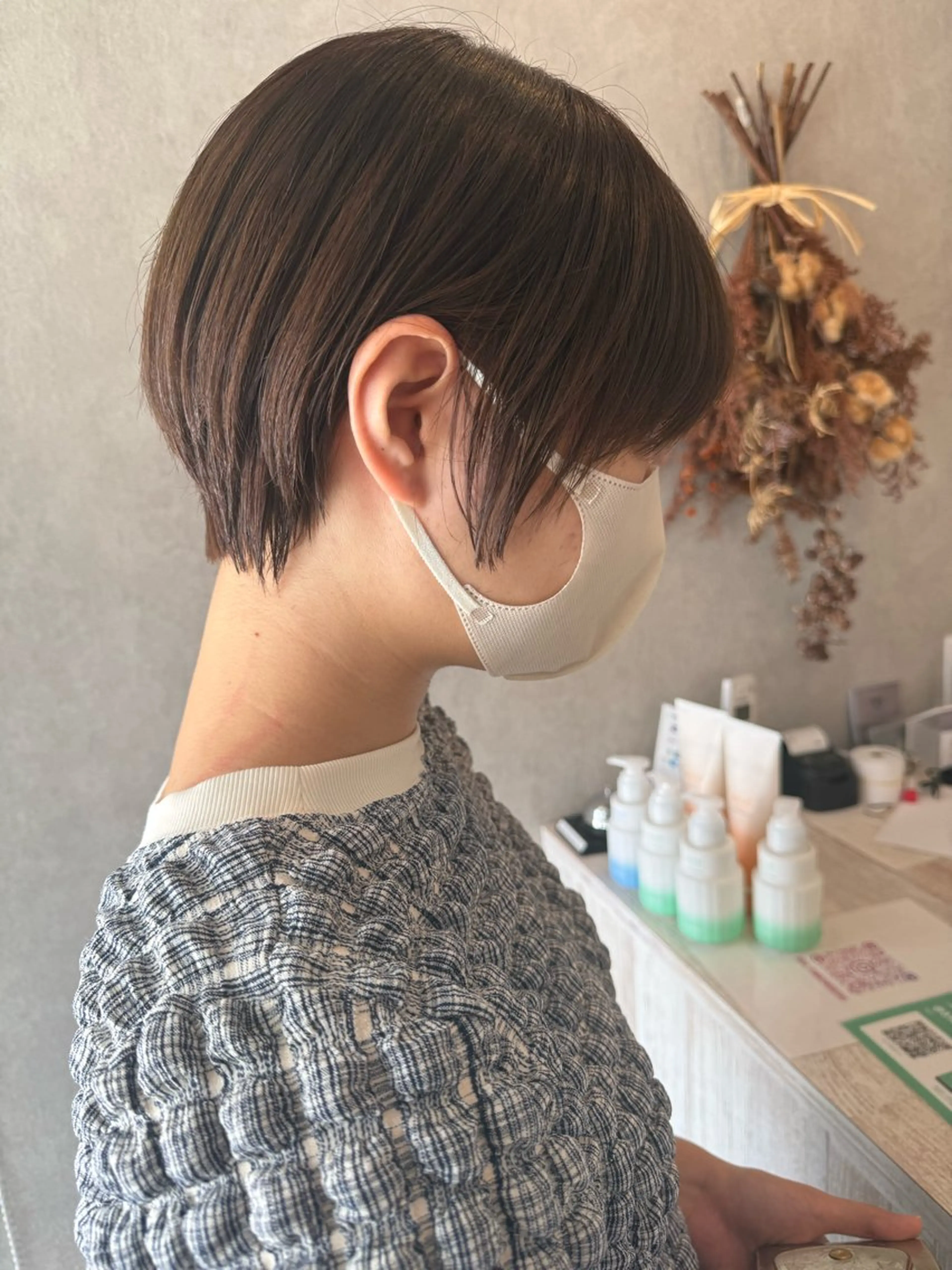 ショート カラー カット ヘアカラー Bish Yanaのヘアスタイル