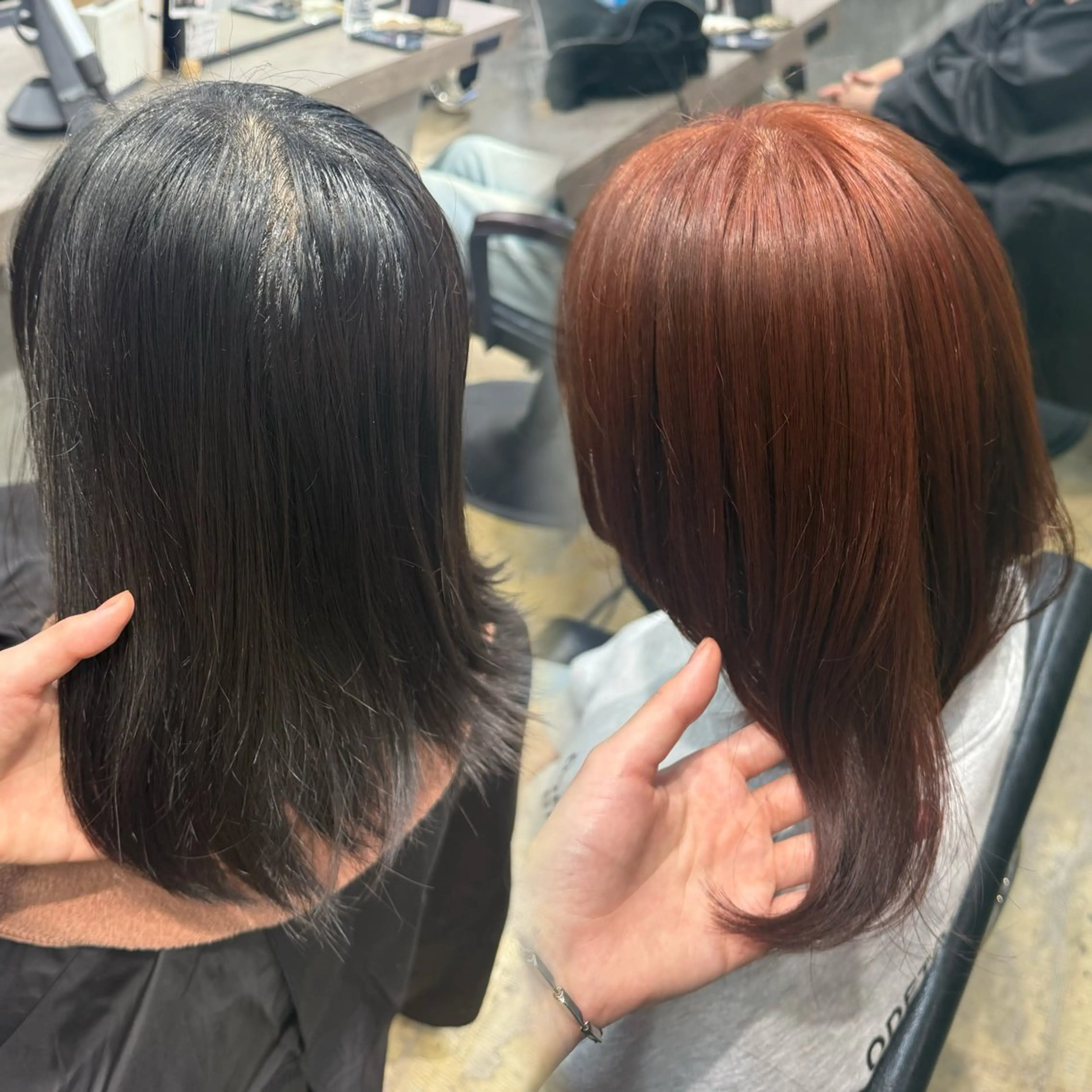 【ブリーチせずなるべく明るくしたい方】❤️‍🔥暖色系限定血色感カラー❤️‍🔥¥12,050⇨¥9,900​〜​の写真