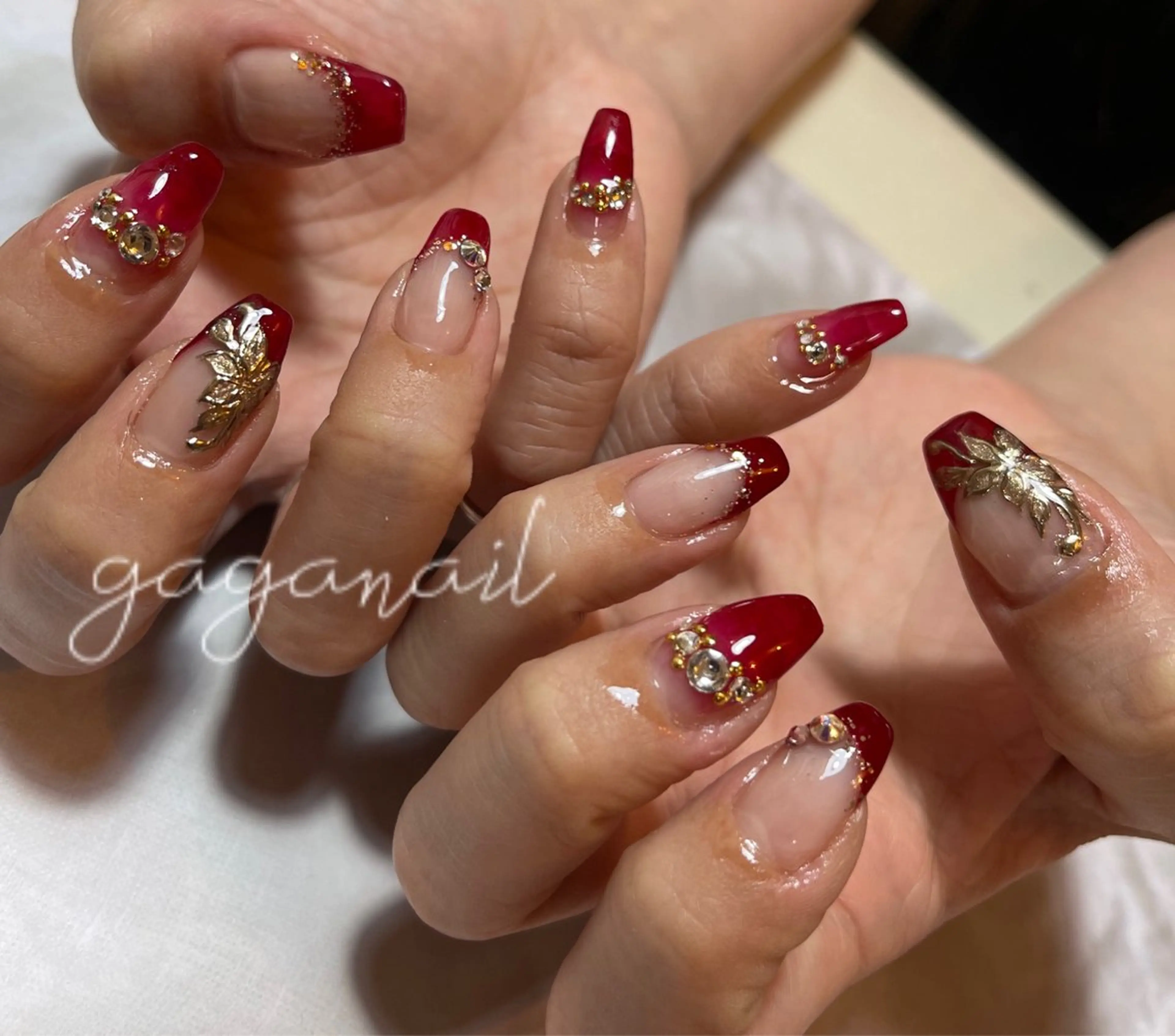 ネイル 持ち込み nailsalon gagaのネイルデザイン