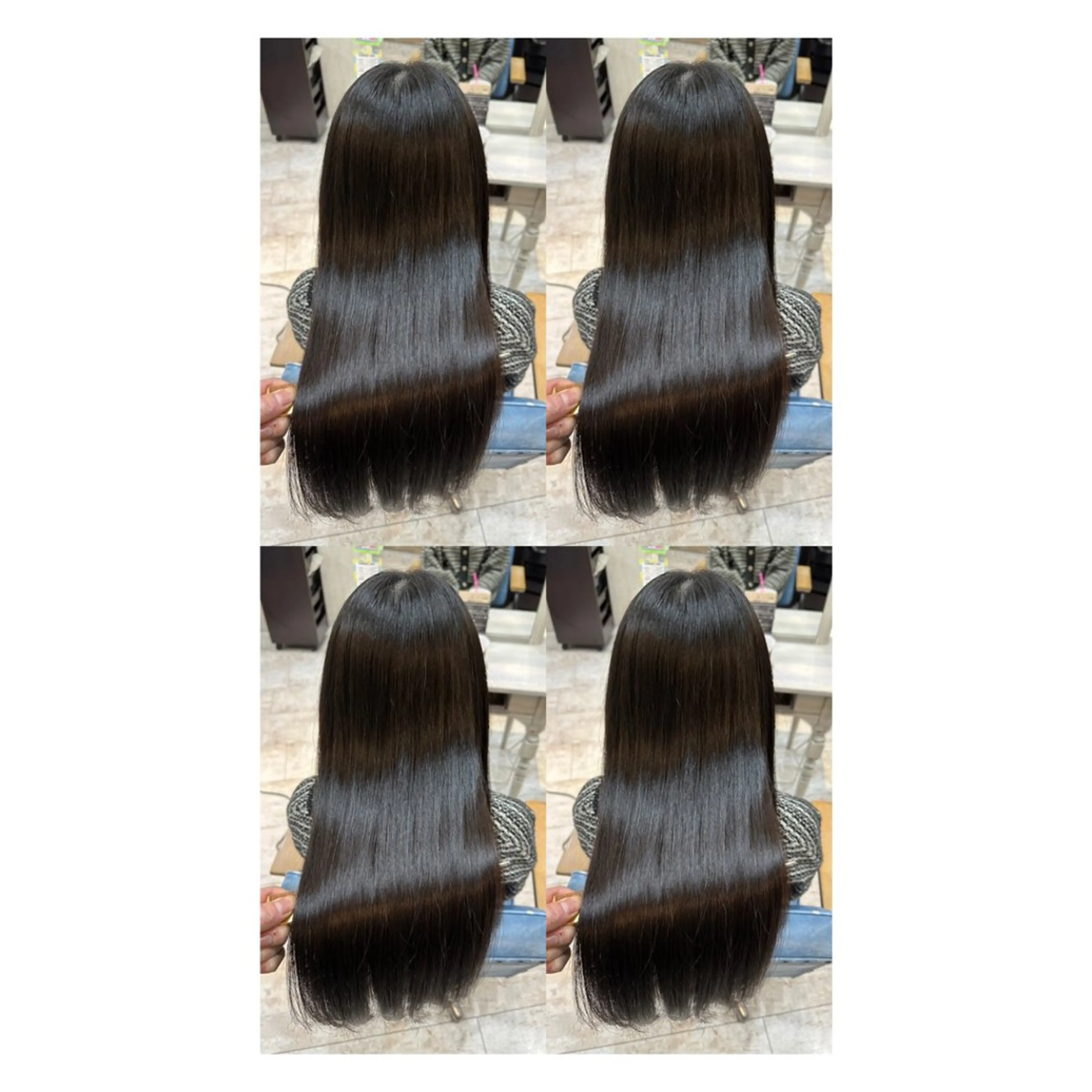 ロング カラー 透明感カラー 髪質改善 縮毛矯正 トリートメント ヘアカラー トリートメント 店長✨レイヤー✖️ 髪質改善✖️韓国ヘアのヘアスタイル