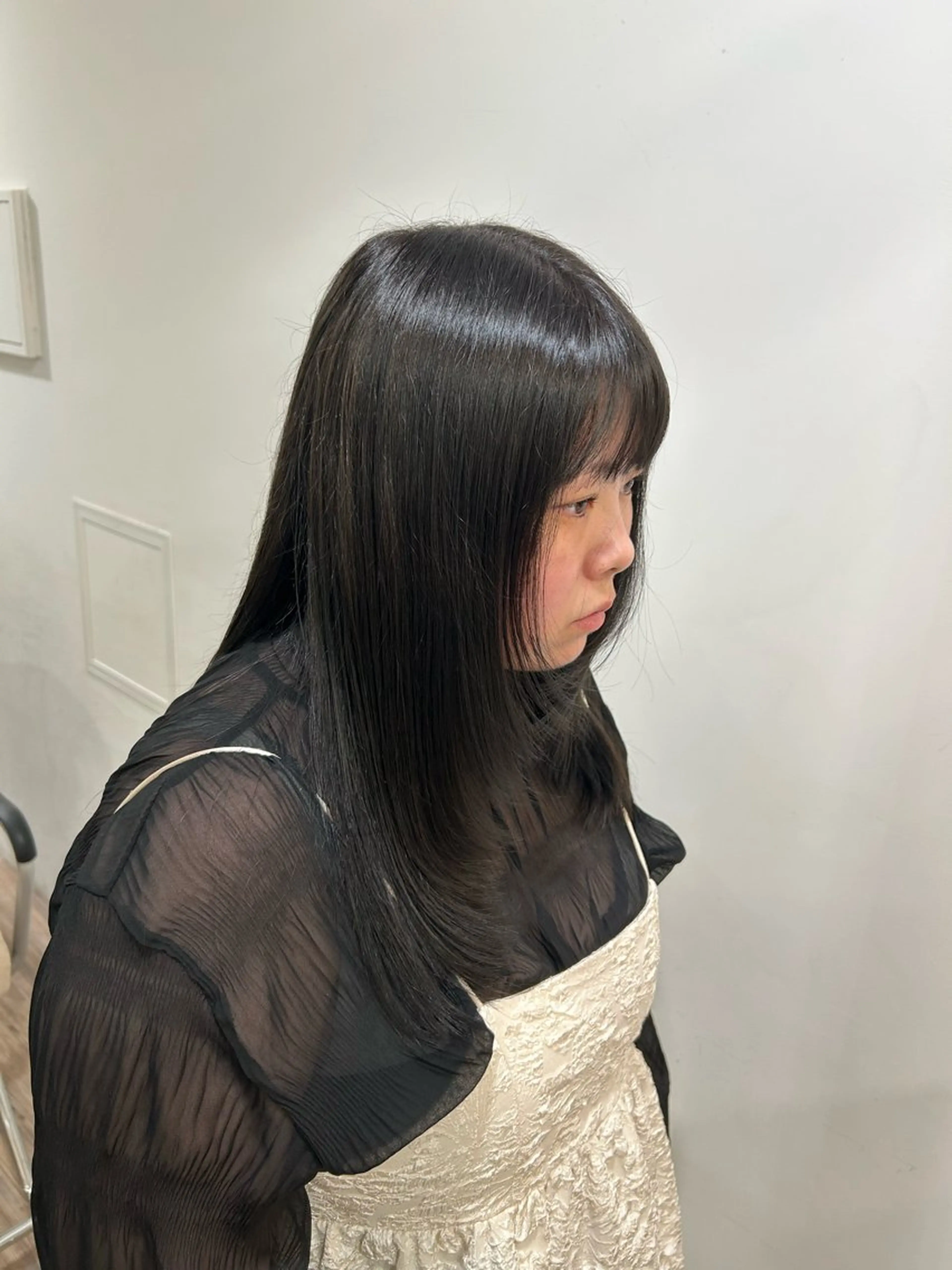 ロング やなぎさわ はるなのヘアスタイル