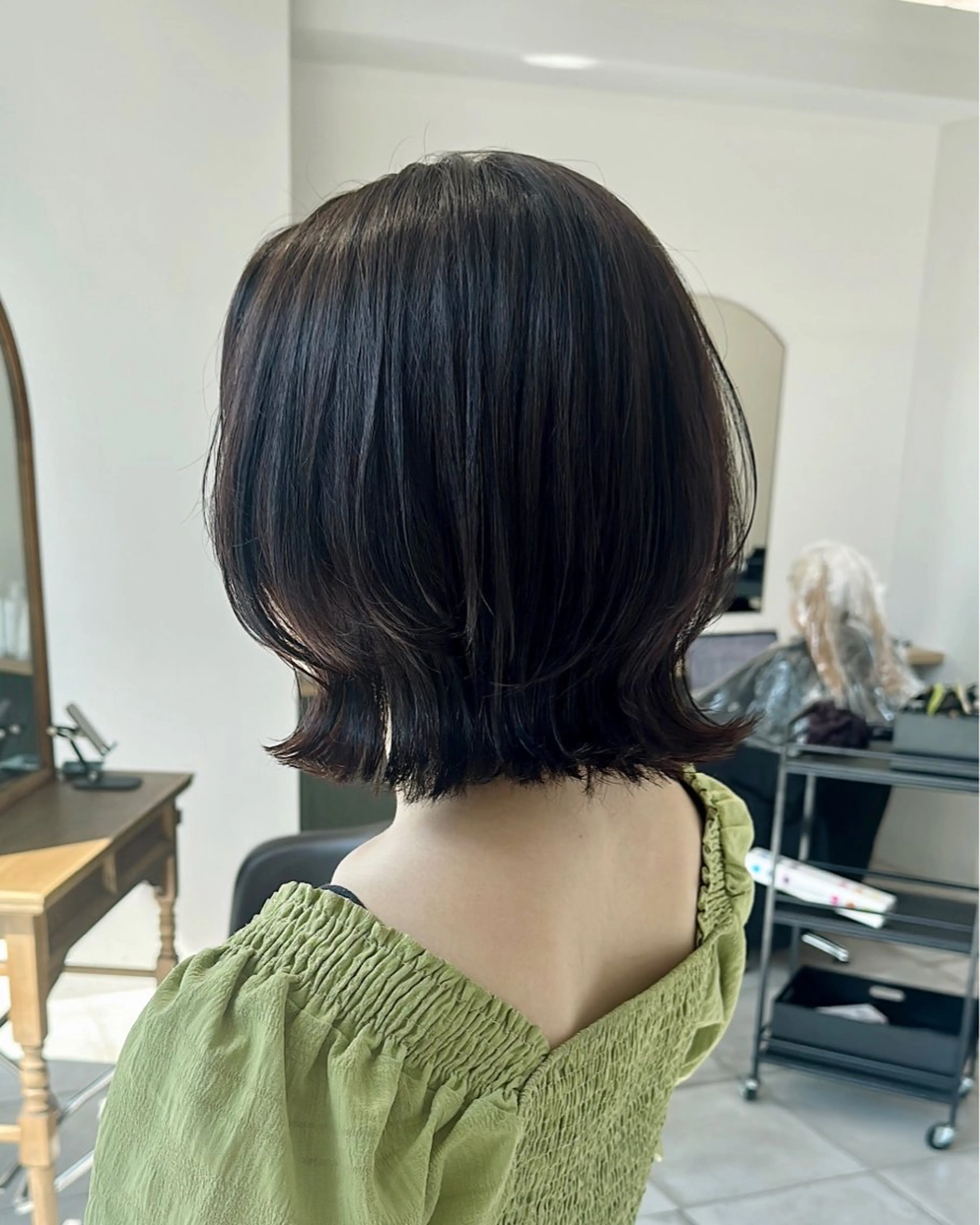 ミディアム カラー カット ヘアカラー トリートメント ブリーチなし/レイヤ ー特化🌈Tommyのヘアスタイル