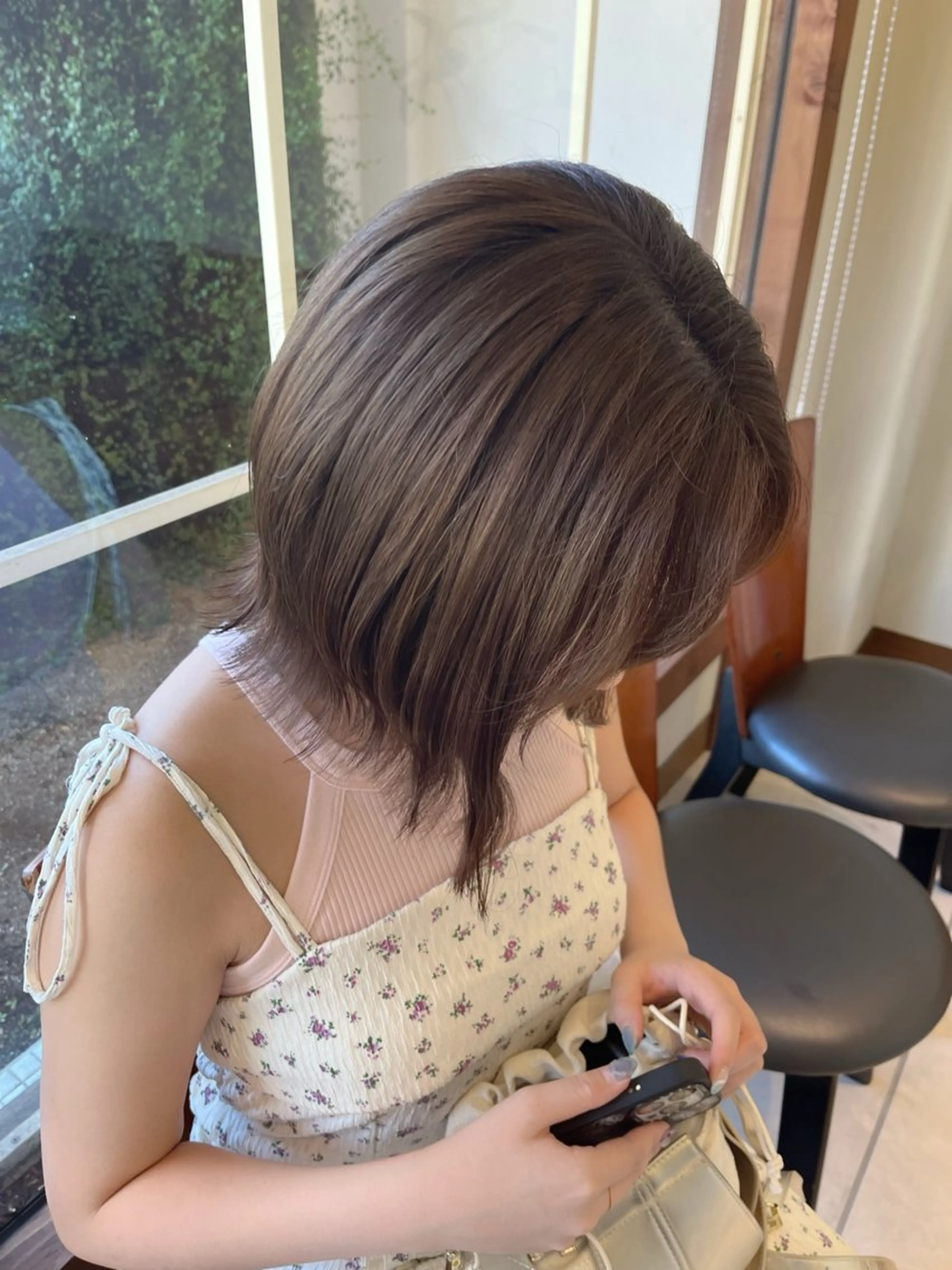 ショート カット ヘアカラー トリートメント 🎀透明感カラー🎀 稲垣至恩🎀のヘアスタイル