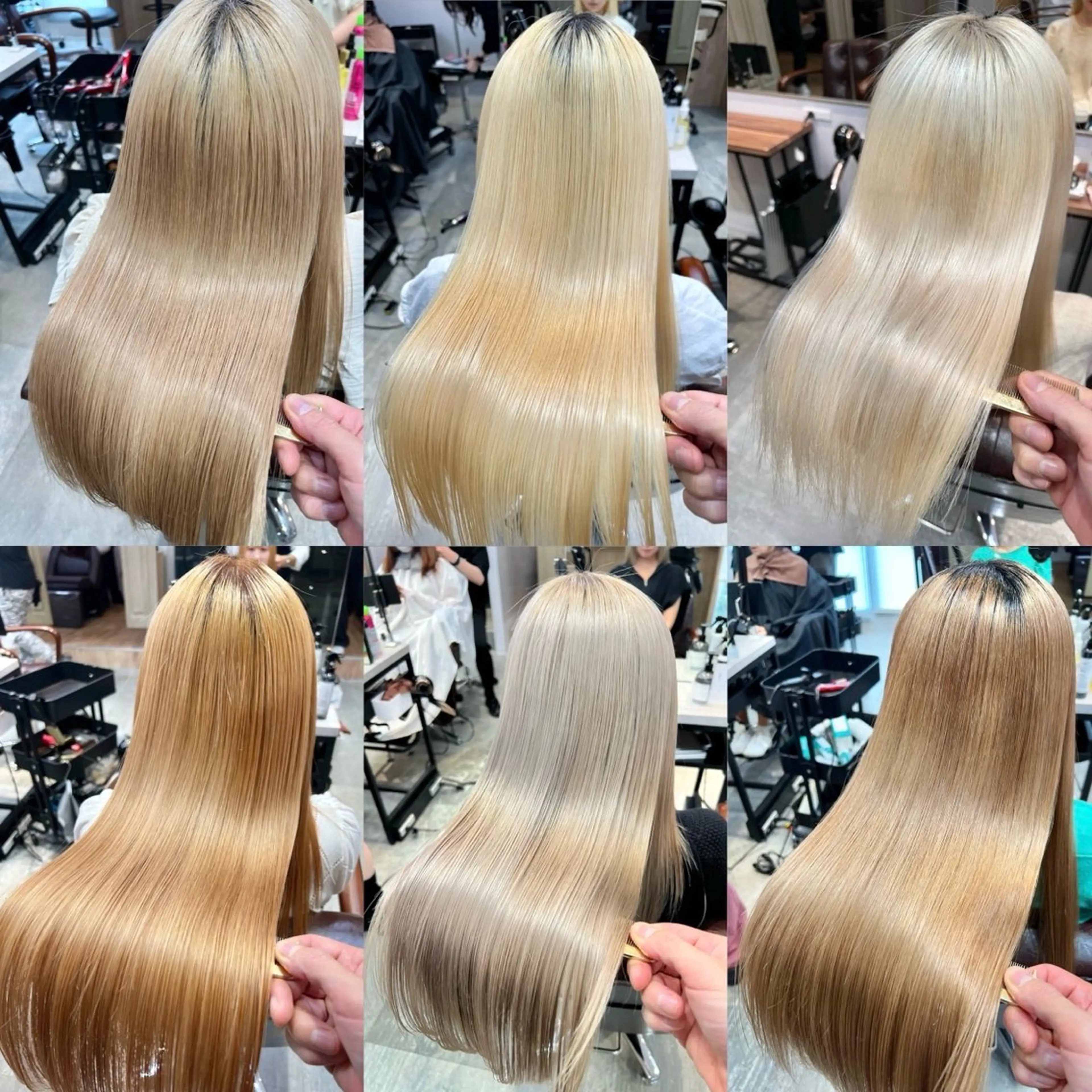 💛平日限定💛カット+ケアブリーチ+カラー+レイヤートリートメント💜の写真