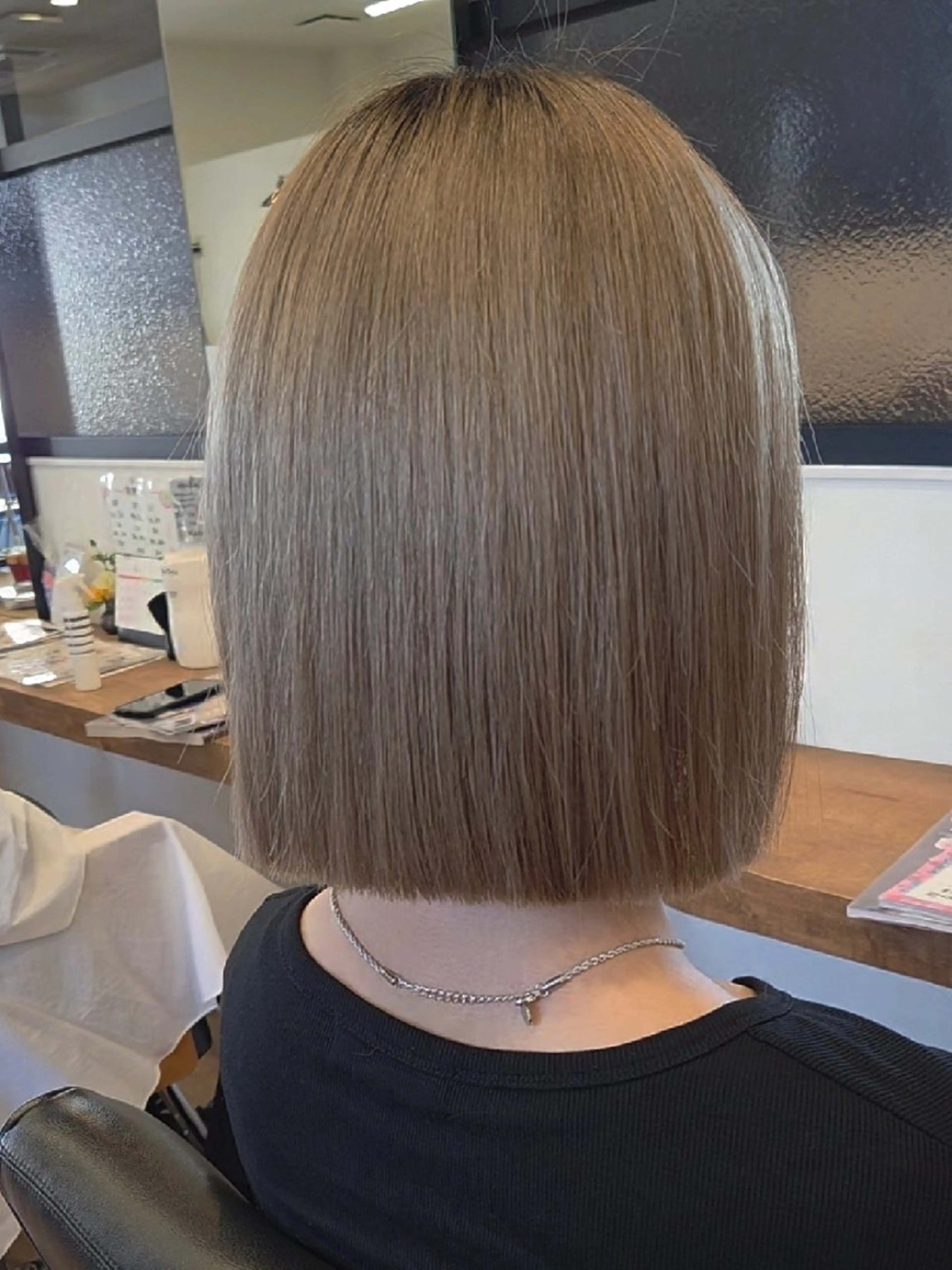 カラー ショート カット トリートメント 関口 友菜のヘアスタイル