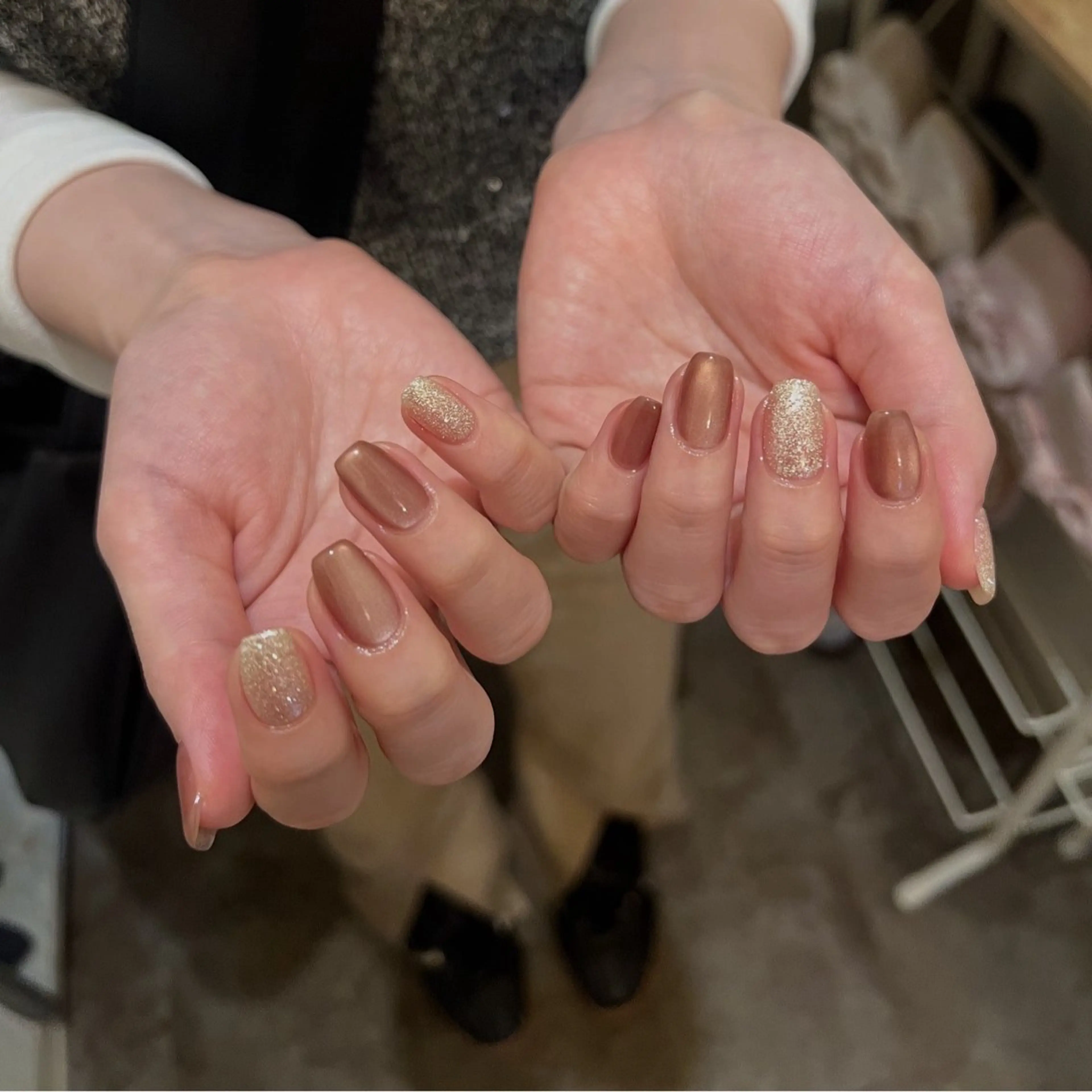 ネイル フラッシュネイル マグネットネイル urun eriのネイルデザイン