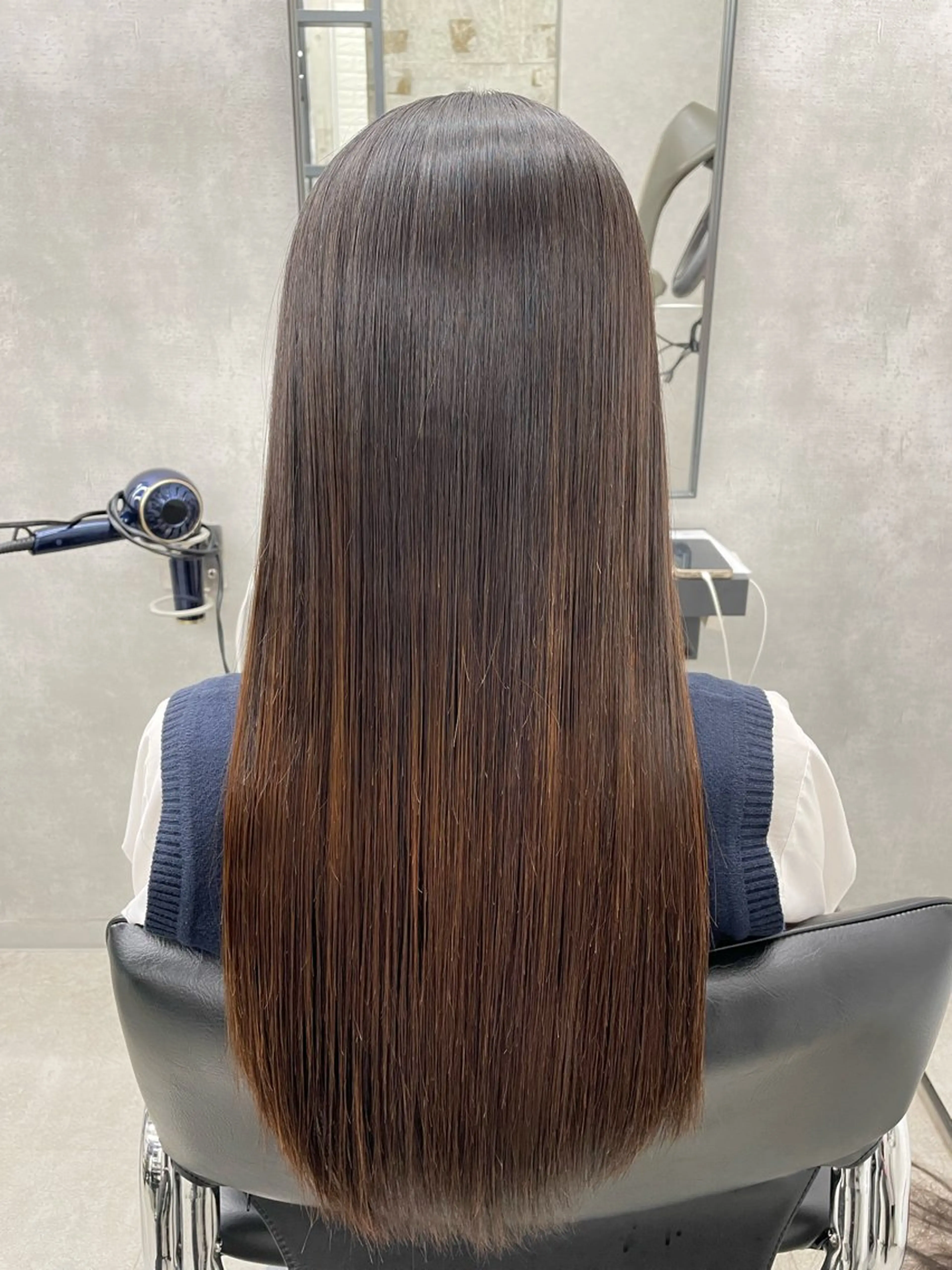 ロング 髪質改善 縮毛矯正 すぐ巻ける縮毛矯正 🍀勝倉　麗のヘアスタイル