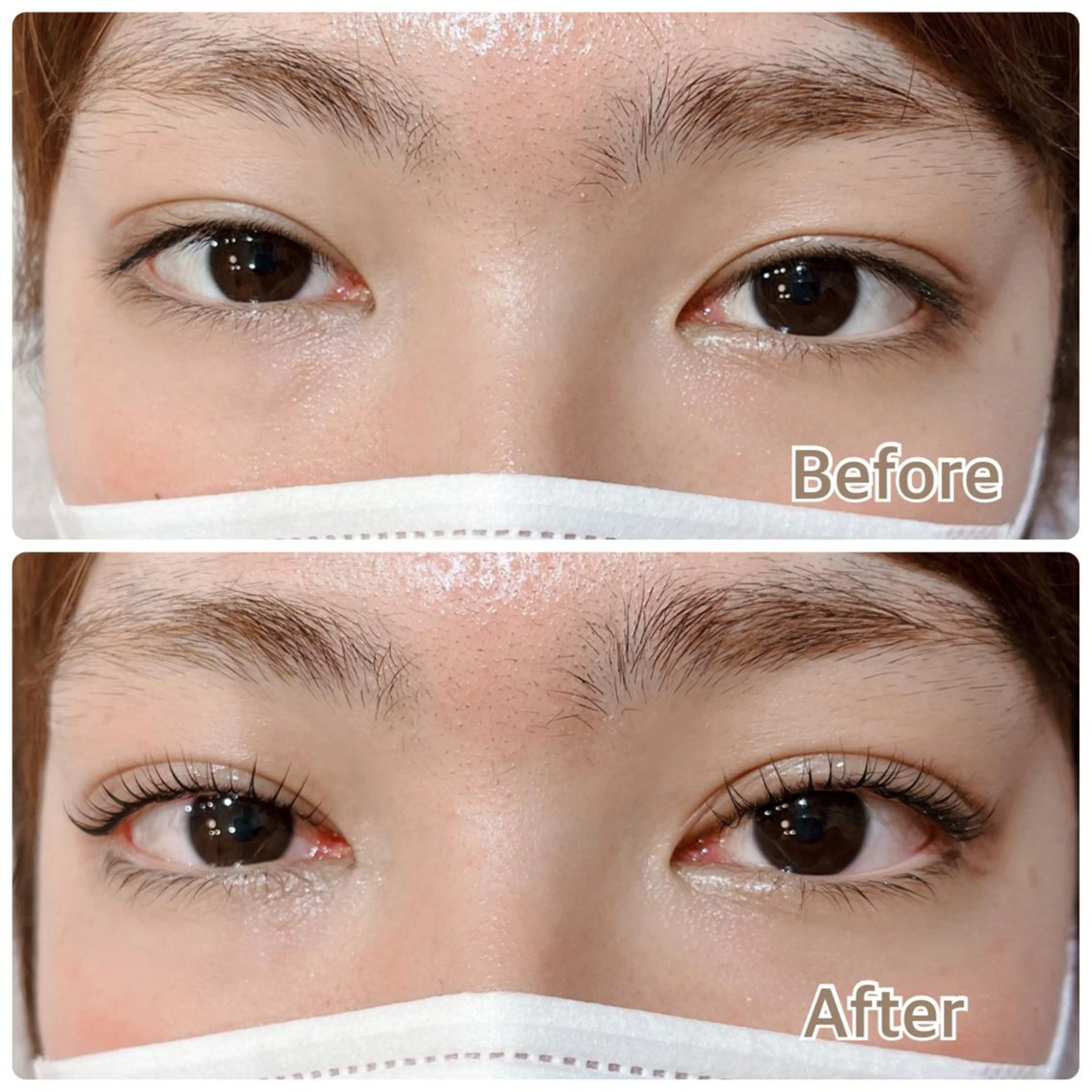 マツエク・マツパ 一重×まつ毛パーマ 渋谷 志保の眉毛・アイブロウイメージ