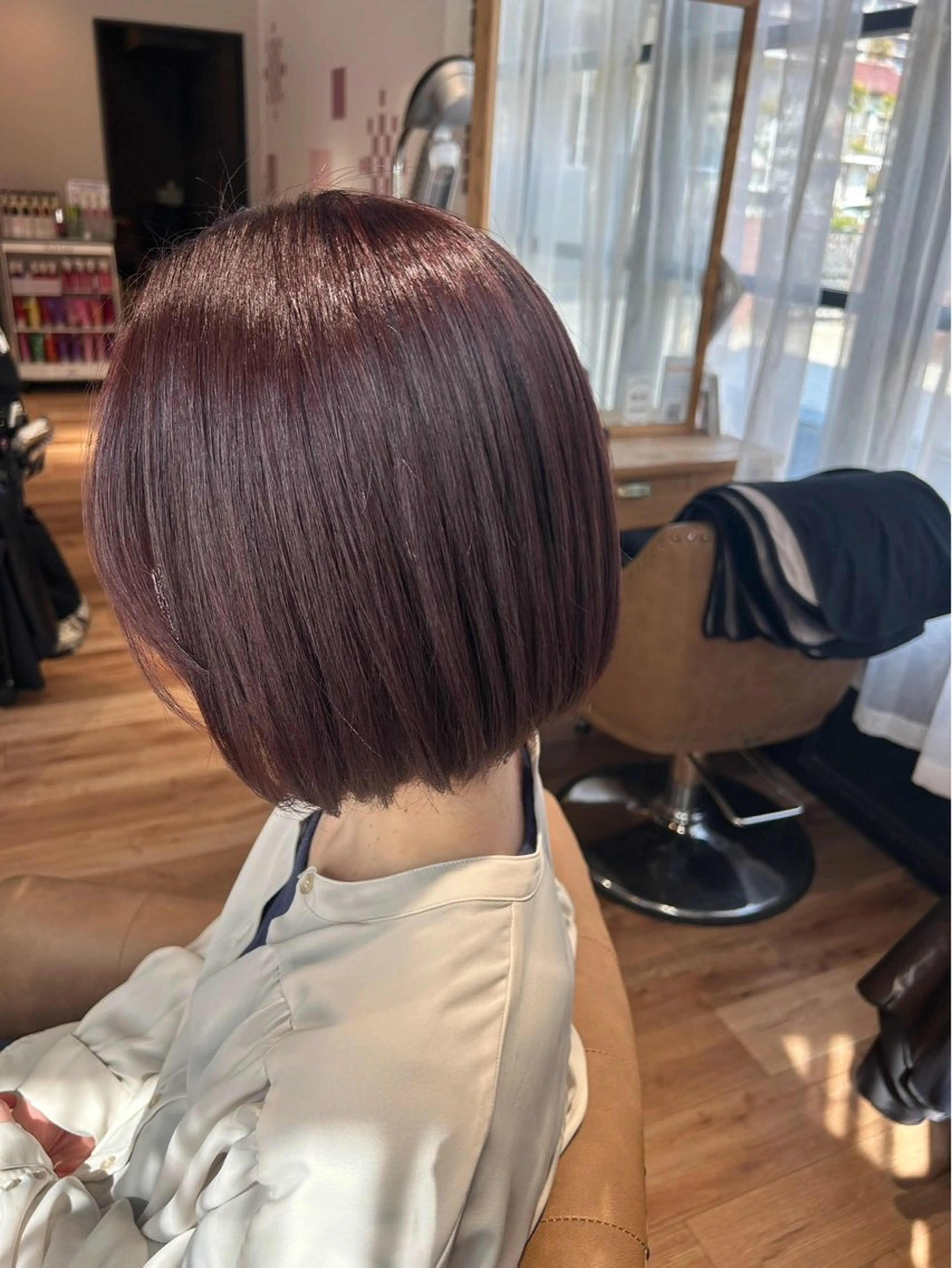 ショート 西村 雪菜のヘアスタイル