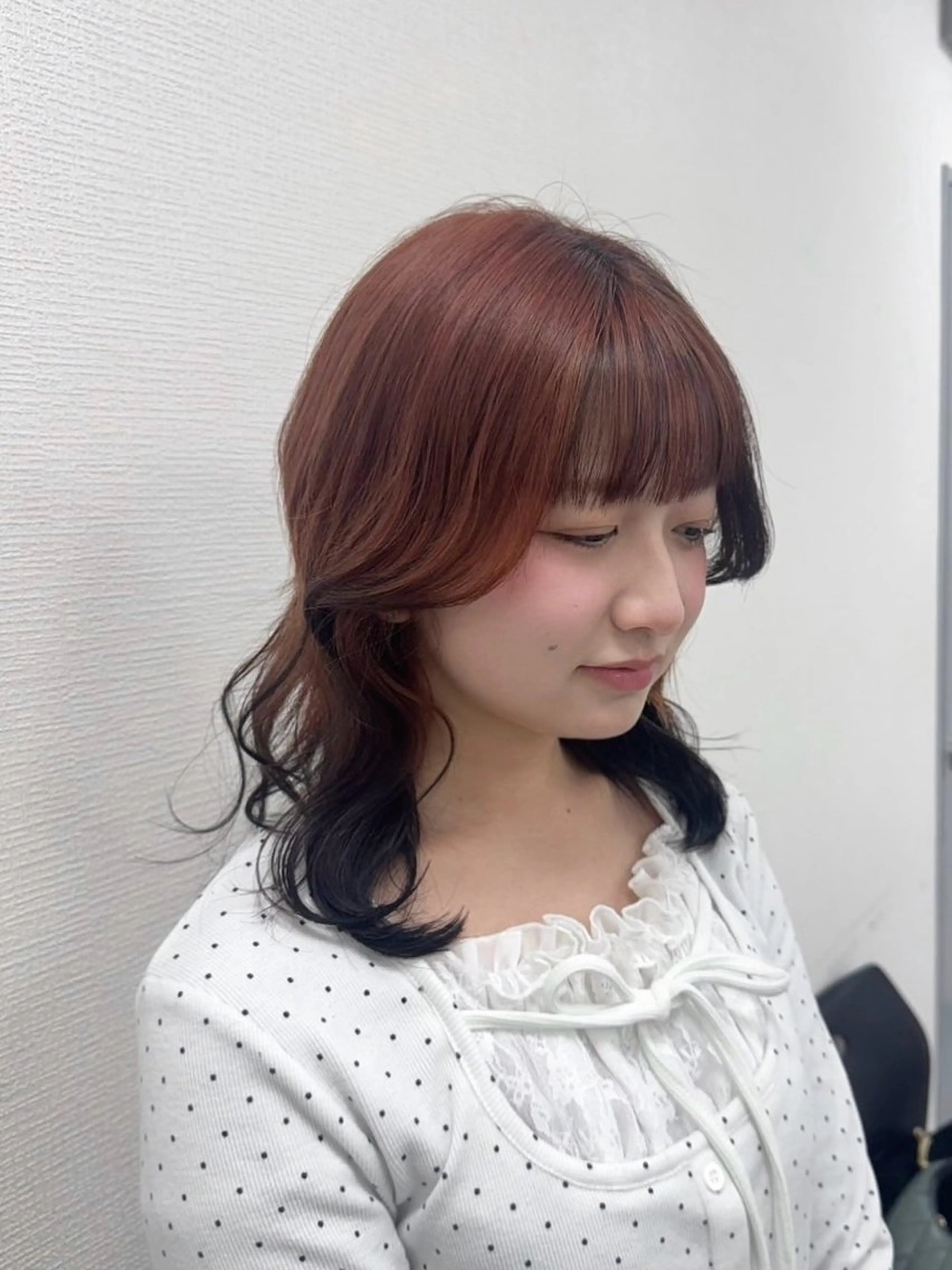 ロング カラー ヘアカラー 🧁透明感×モテ💞 WカラーNanamiのヘアスタイル