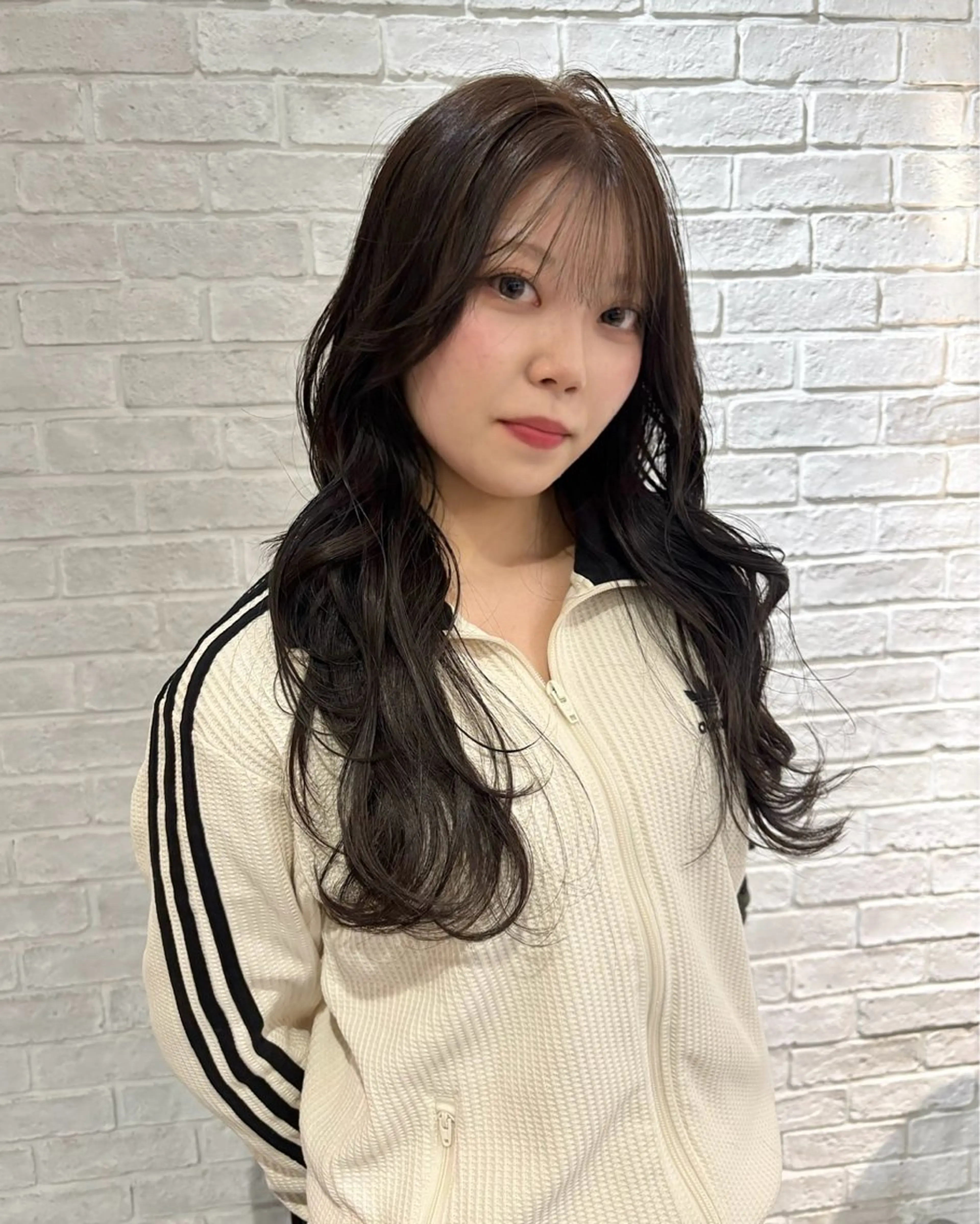 ロング カラー 韓国風ヘア レイヤーカット カット ヘアカラー ヘッドスパ 札幌パーマ/ レイヤー/後藤海音のヘアスタイル