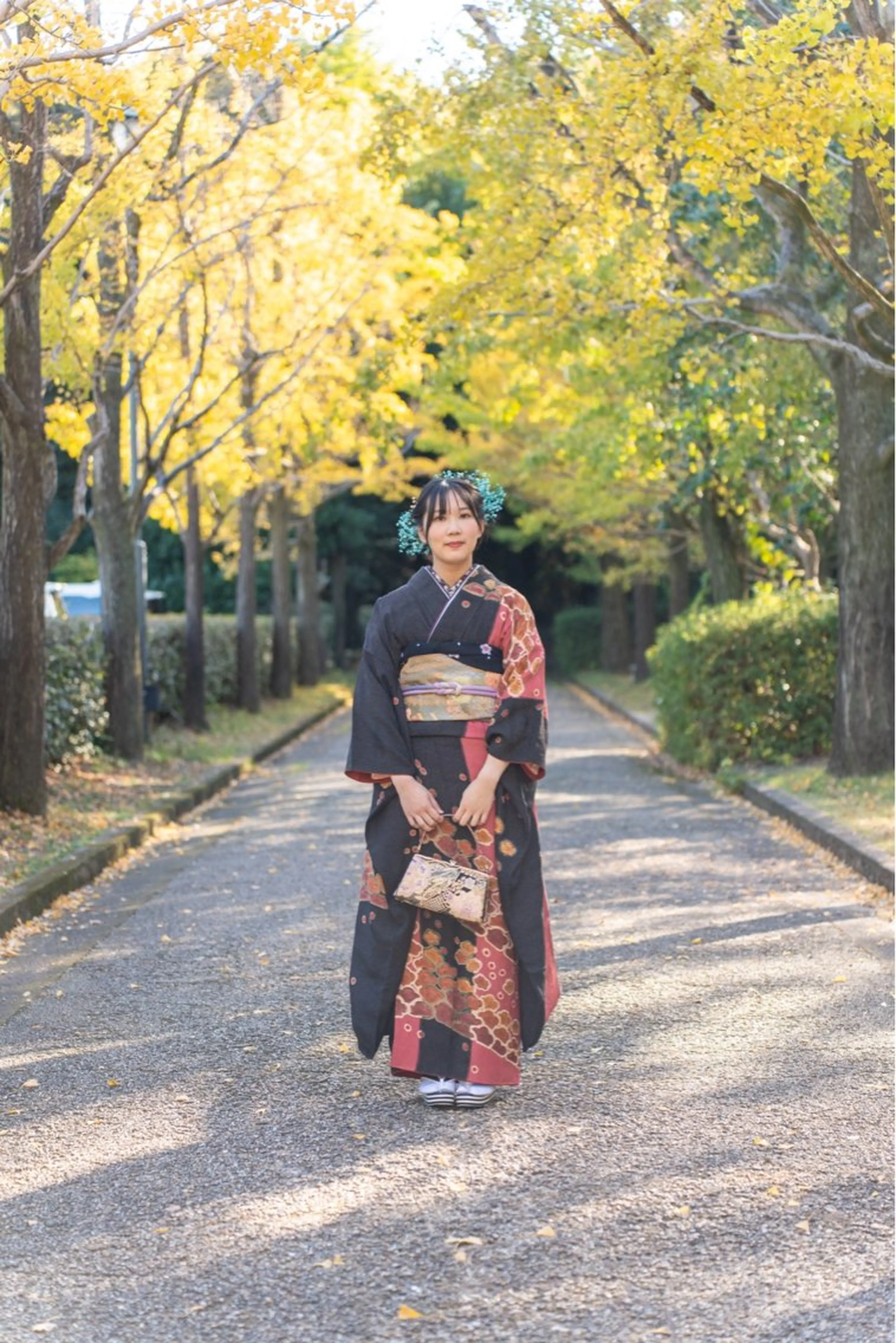 着付け 中山 智美のヘアスタイル