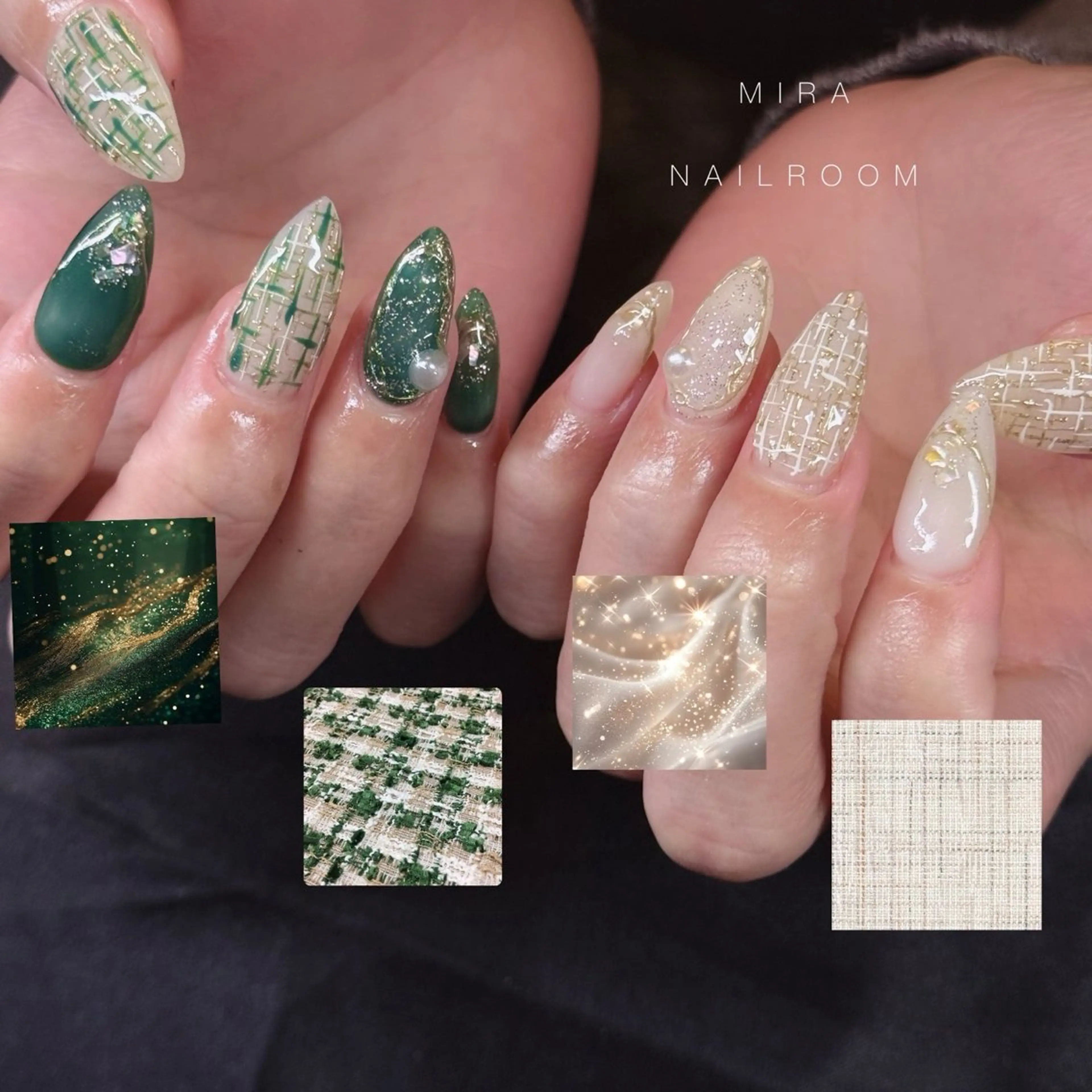 ネイル 長さ出し MIRA NAILROOM SALON所属・MIRA NAILROOMのネイルデザイン