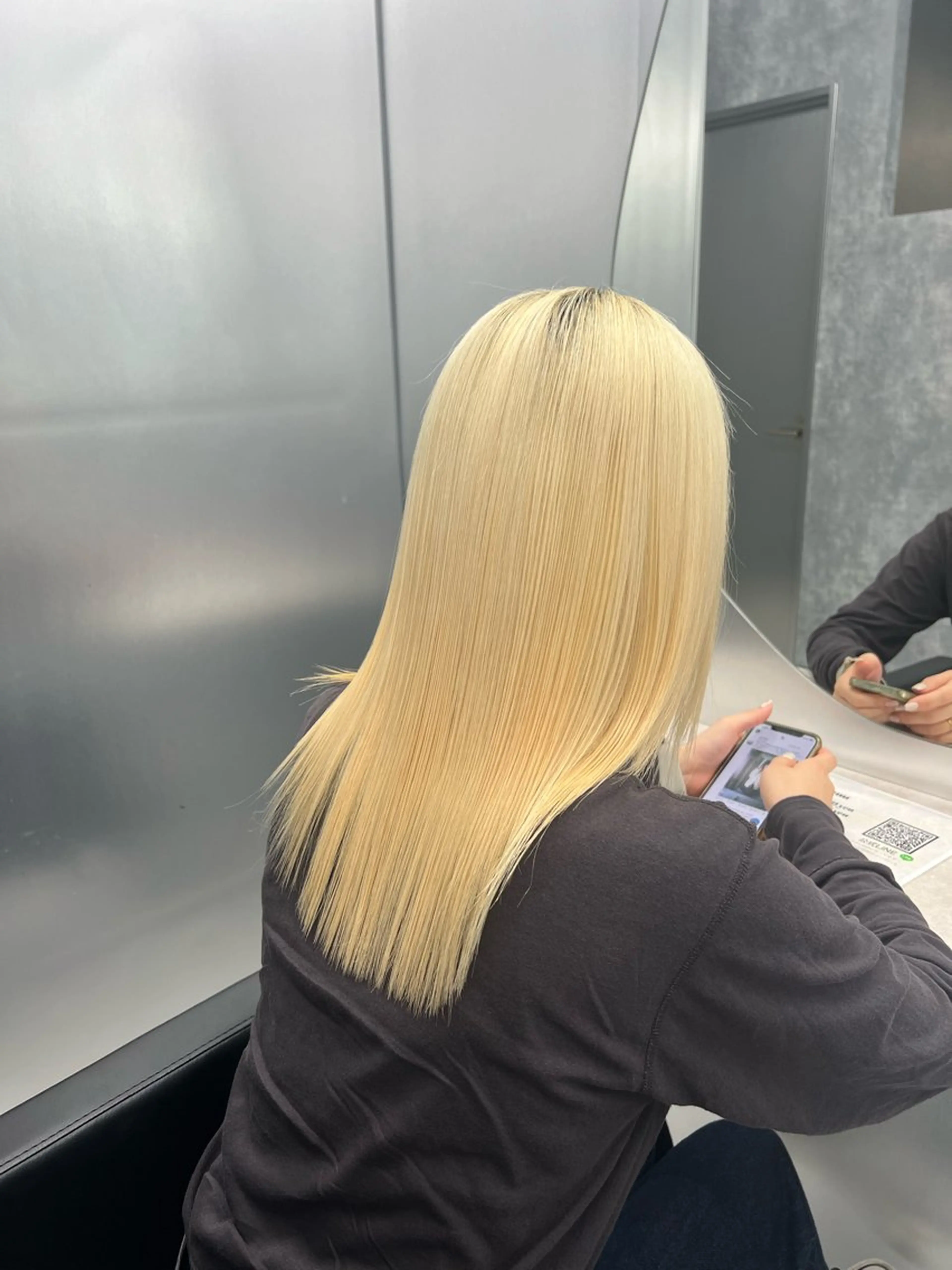 ヘアカラー トリートメント 👑垢抜け韓国ヘア ハッシュカット唯澄のヘアスタイル