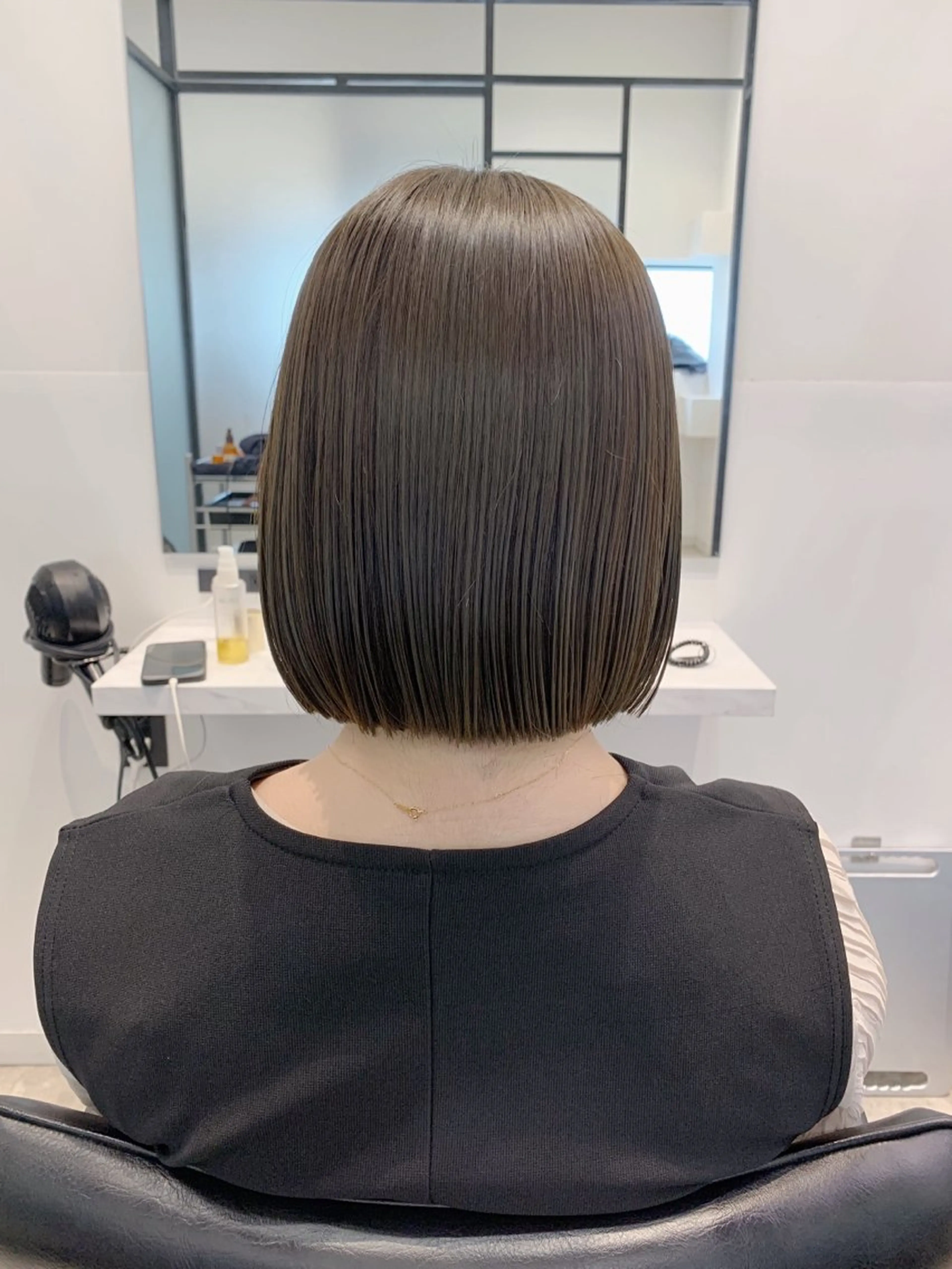 ショート 髪質改善 縮毛矯正 トリートメント カット ヘアカラー トリートメント 髪質改善/縮毛矯正 🎀小林 唯 🎀のヘアスタイル