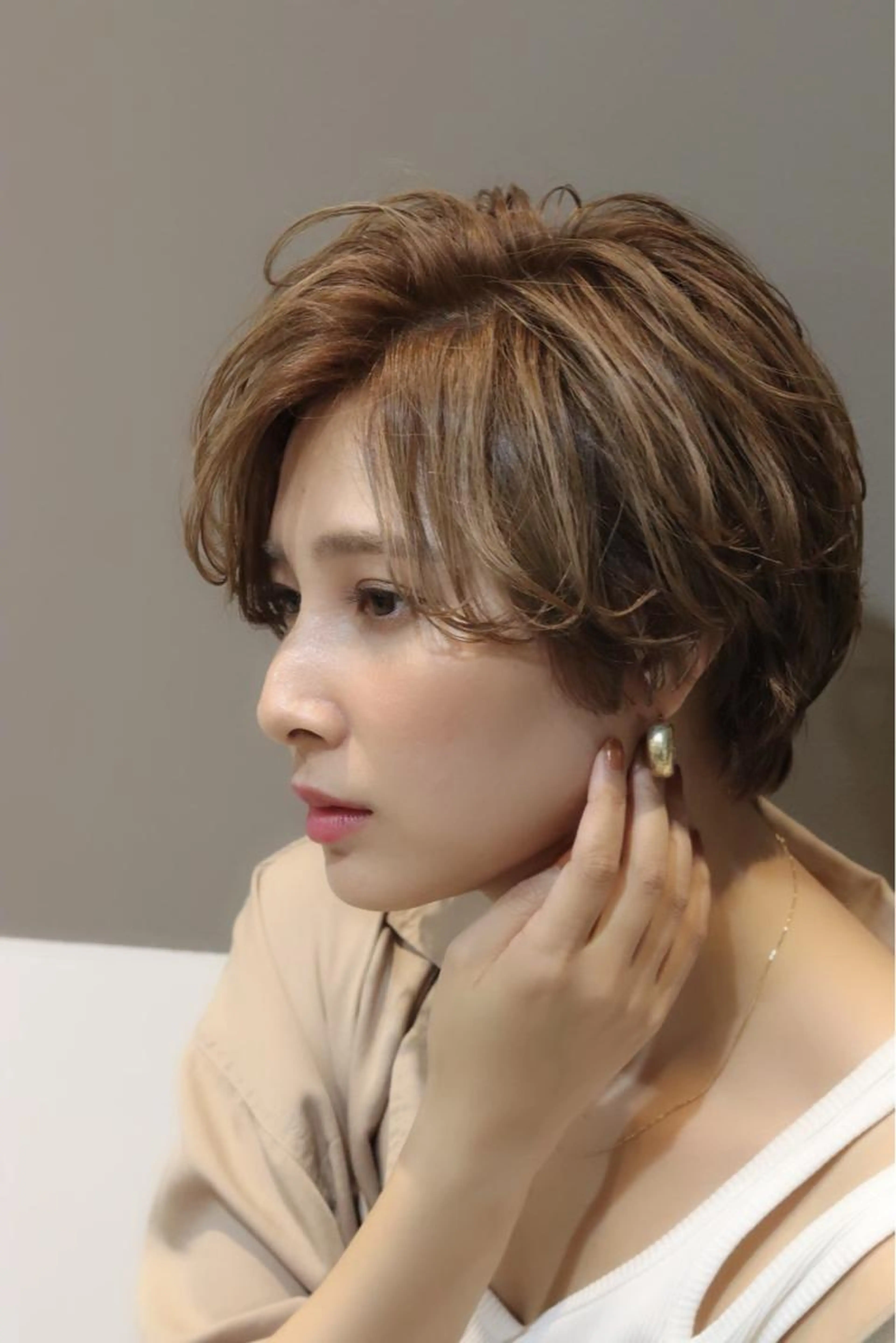 ショートにチャレンジ❣️似合わせショートカット✨の写真