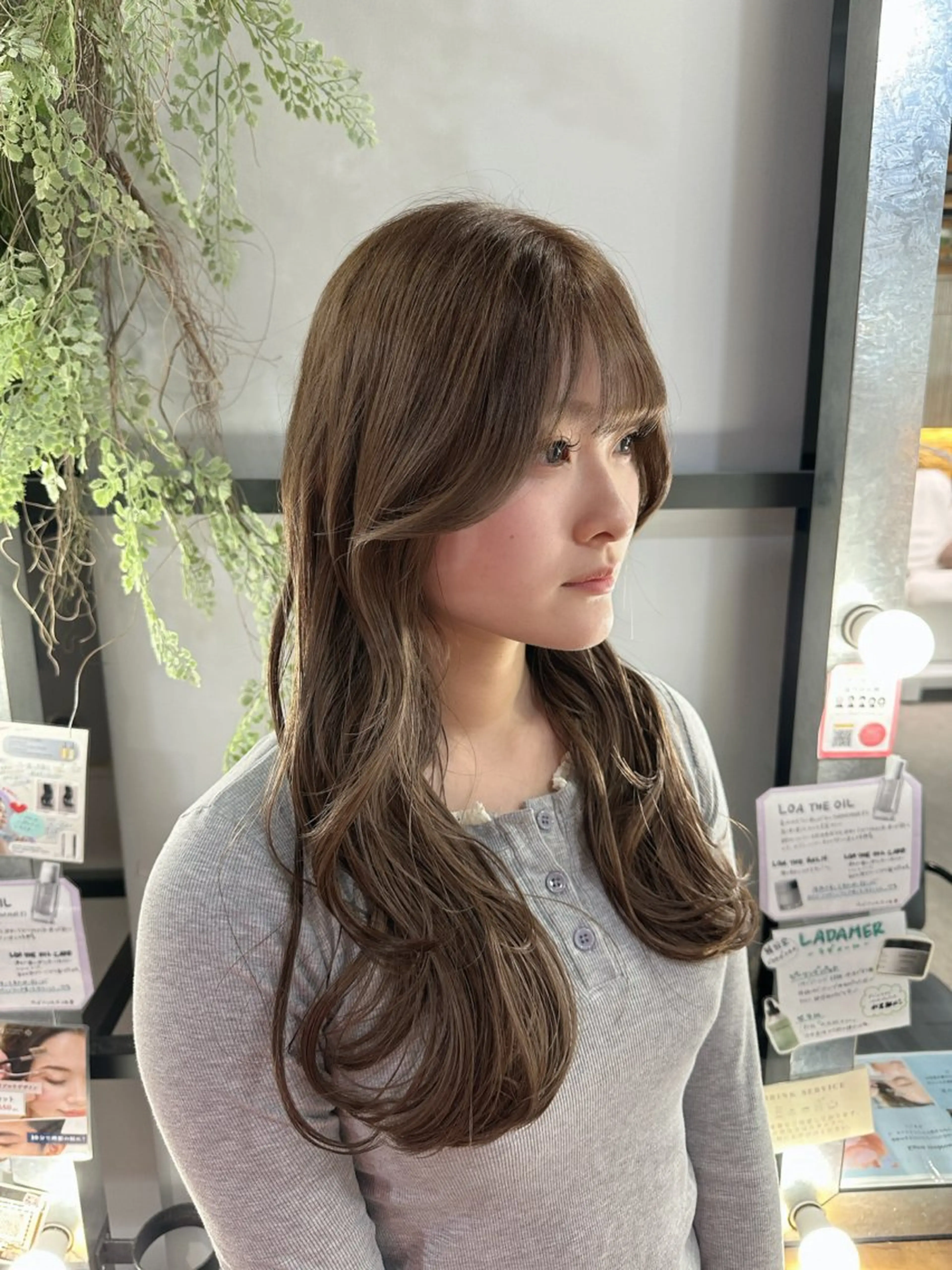 ロング カラー ベージュカラー ブリーチ ダブルカラー ヘーゼル ブリーチなしカラー ヘアカラー トリートメント 溜一太／似合わせ/ メンズカットのヘアスタイル