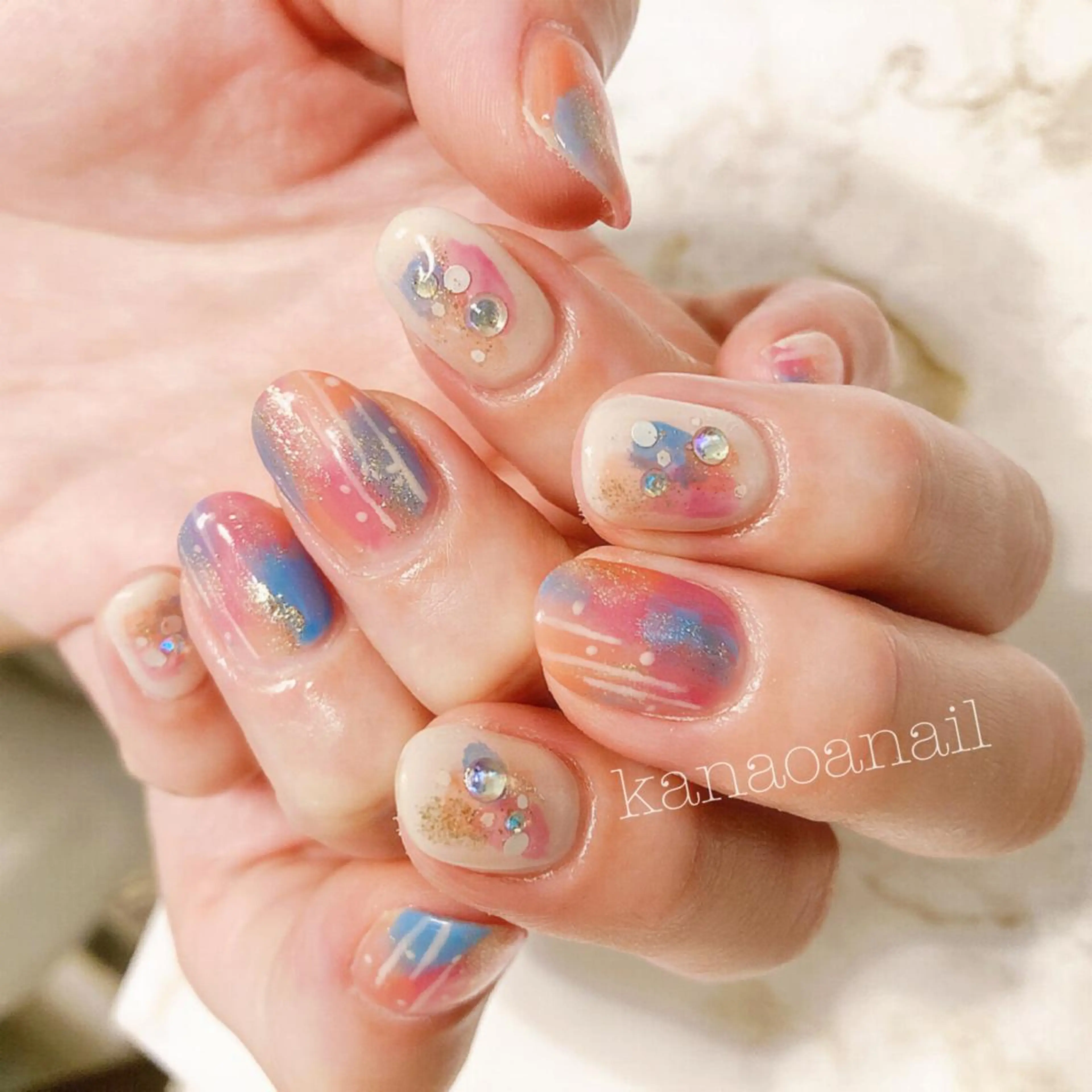 ネイル kanaoa nailのネイルデザイン