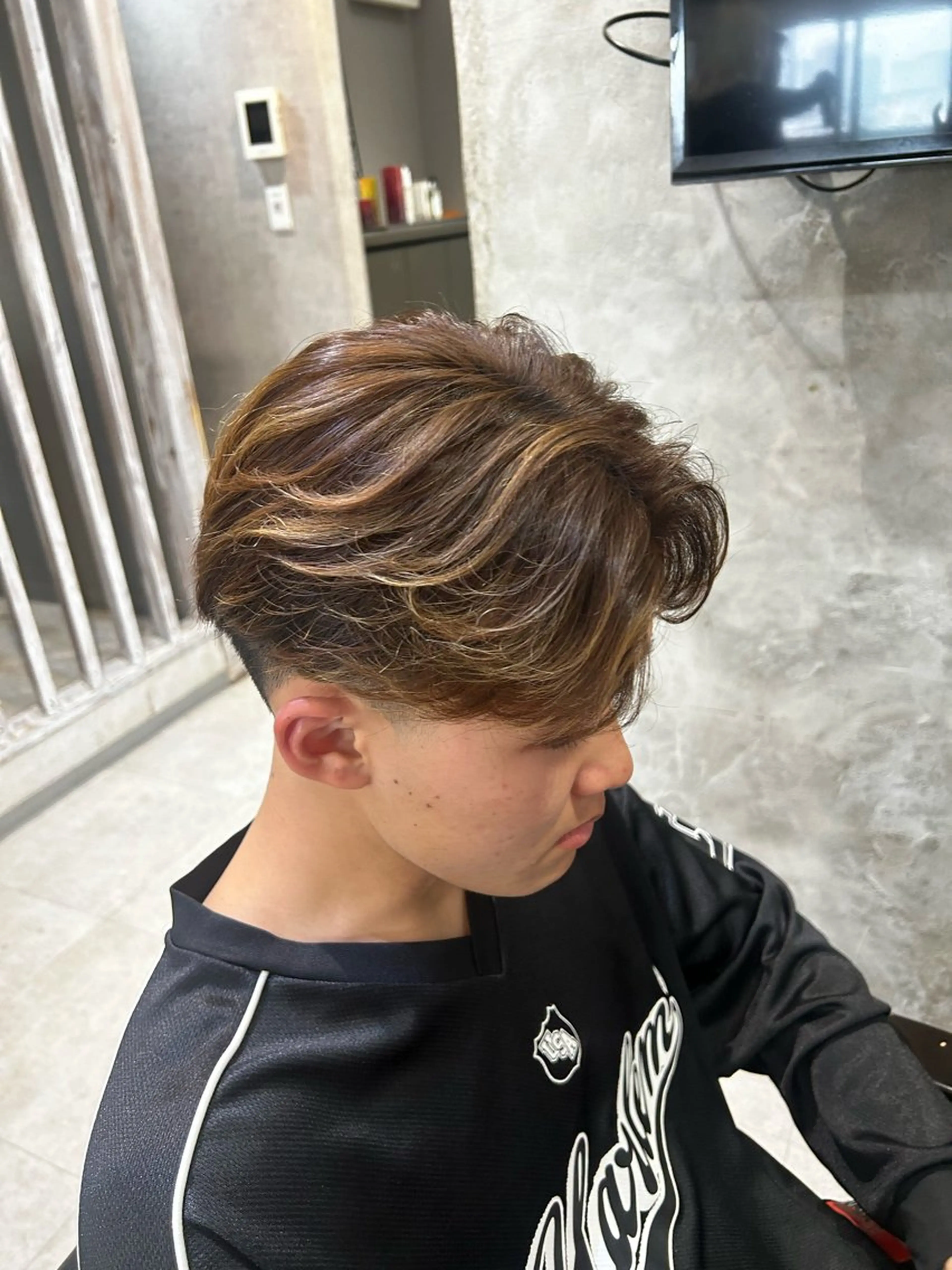 ショート パーマ ショートヘア カット パーマ 沼野 奈美/CREAMのヘアスタイル