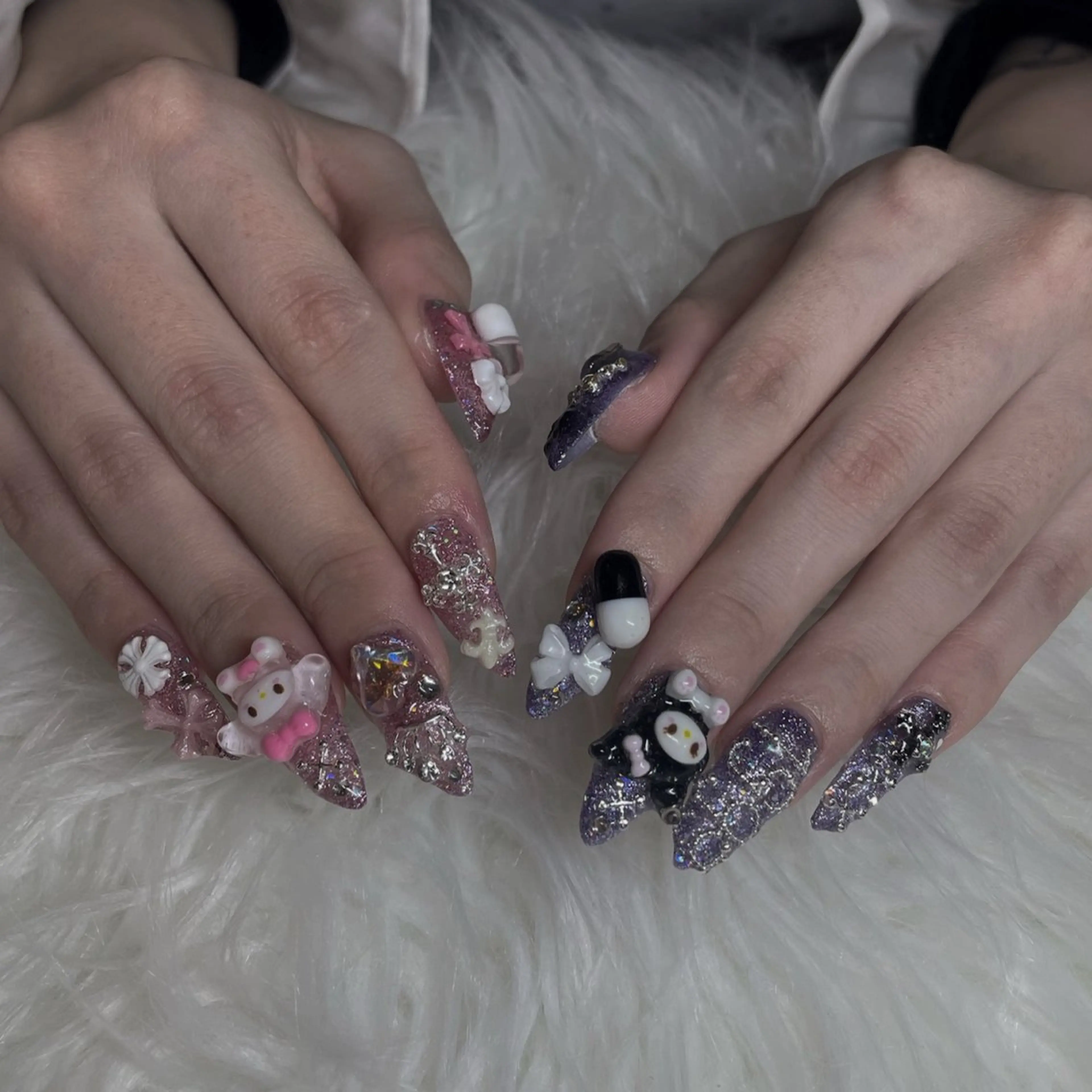 ネイル ハンドネイル ネイルラボ Eclat ふたばのネイルデザイン