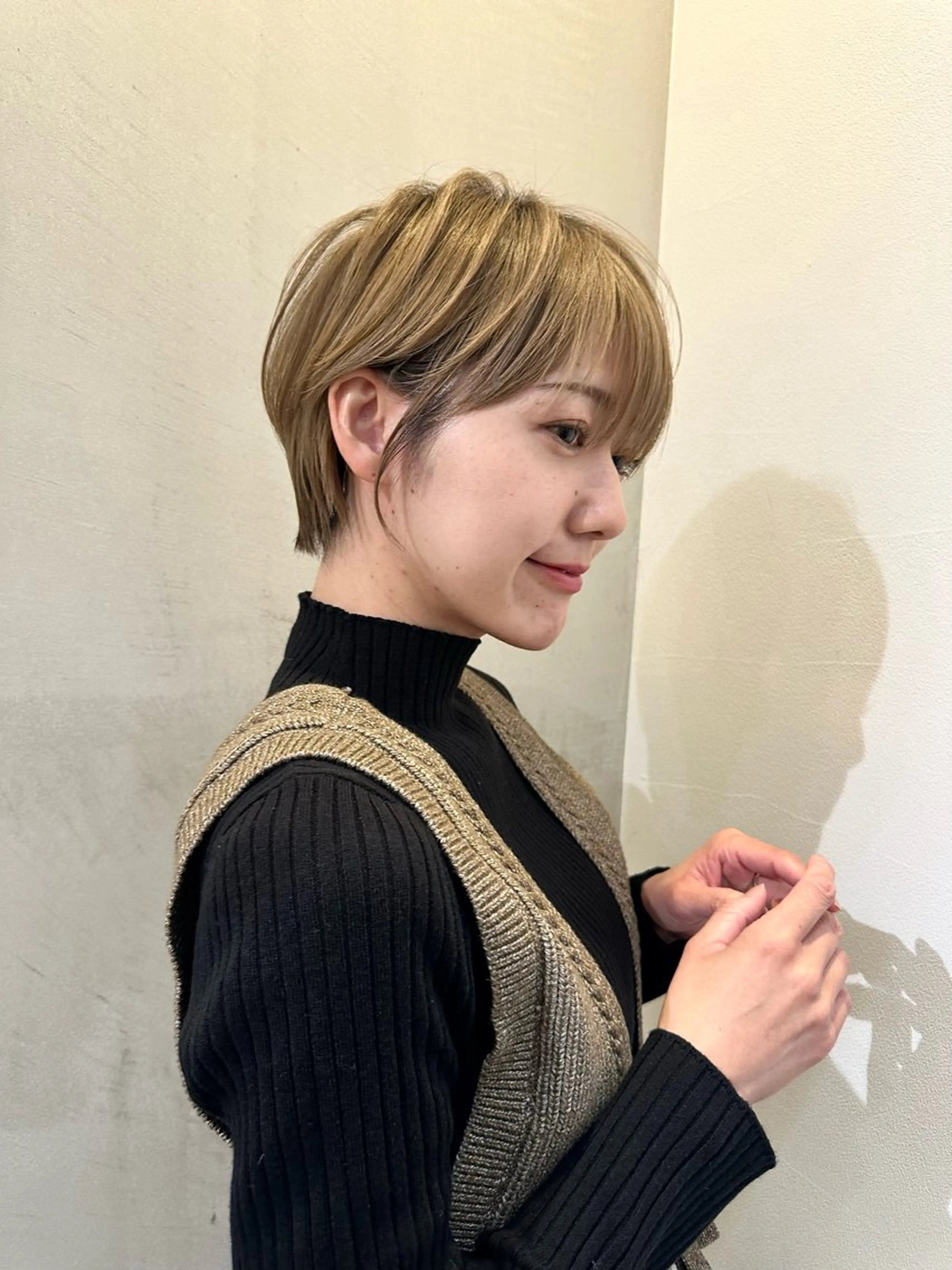 ショート ショートヘア カット ヘアカラー トリートメント ヘッドスパ taiga レイヤー /髪質改善/矯正🌈のヘアスタイル