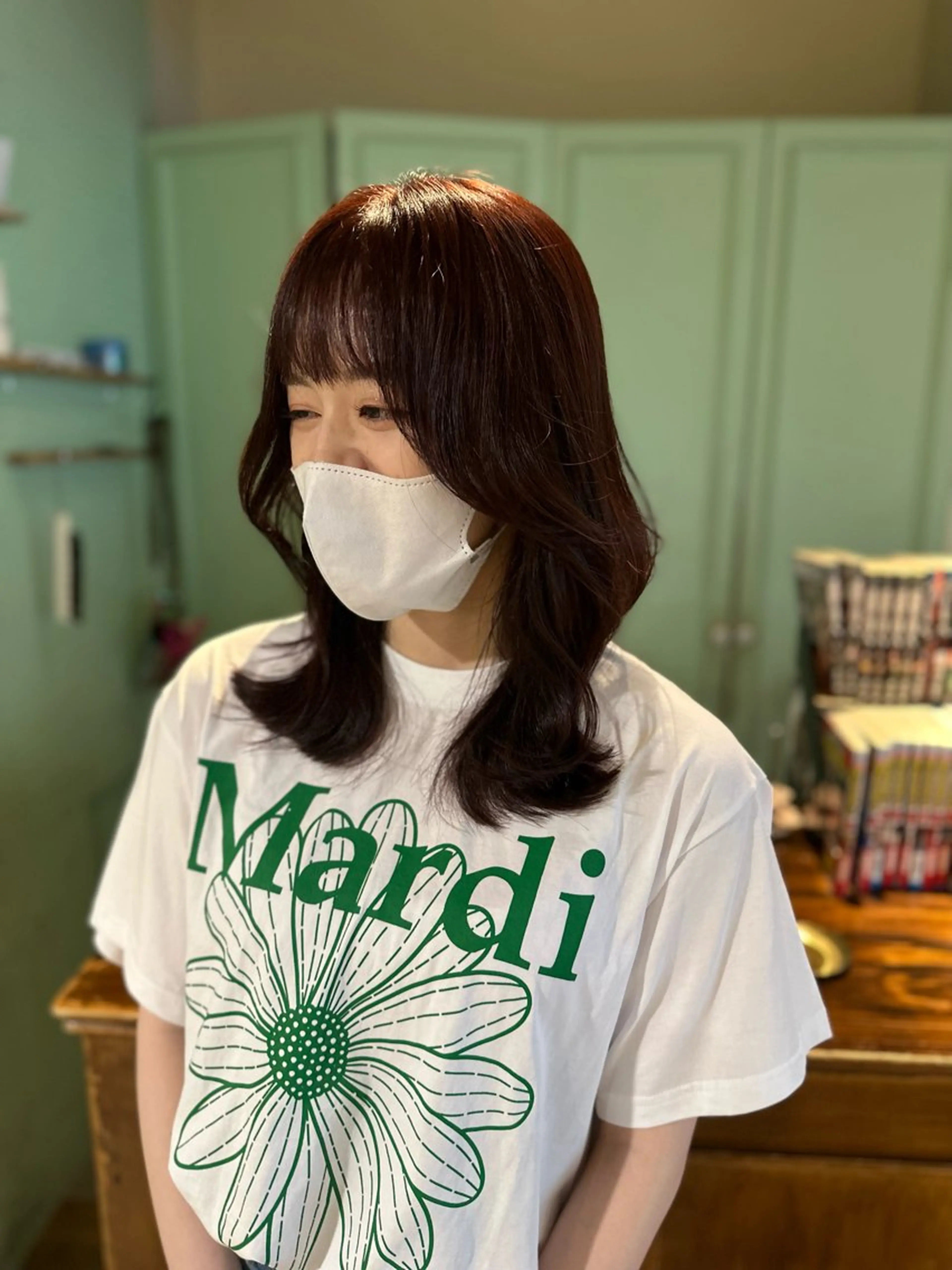 ✨ミニモ限定✨小顔魅せカット+透明感カラー+贅沢TOKIOトリートメント💓ロング料なし&U24割の写真